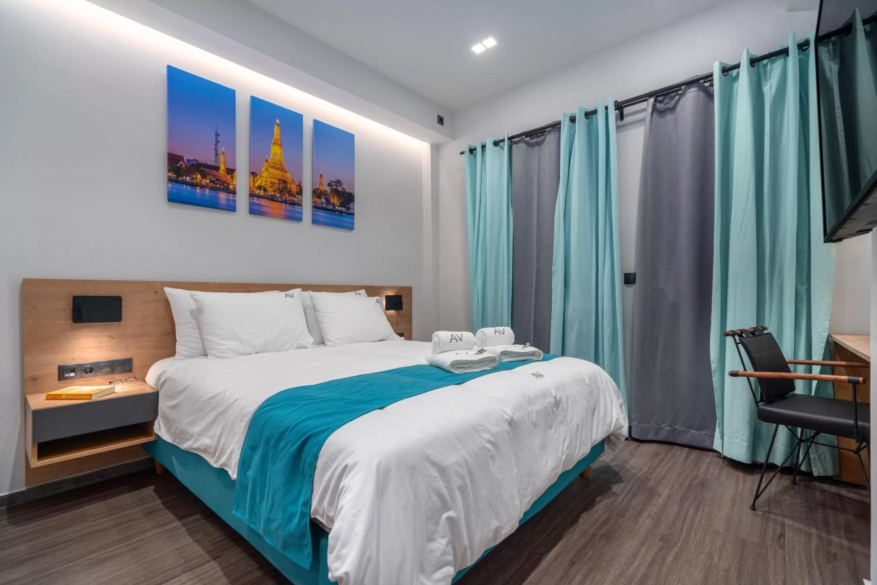 Bed in Exarchia House Project