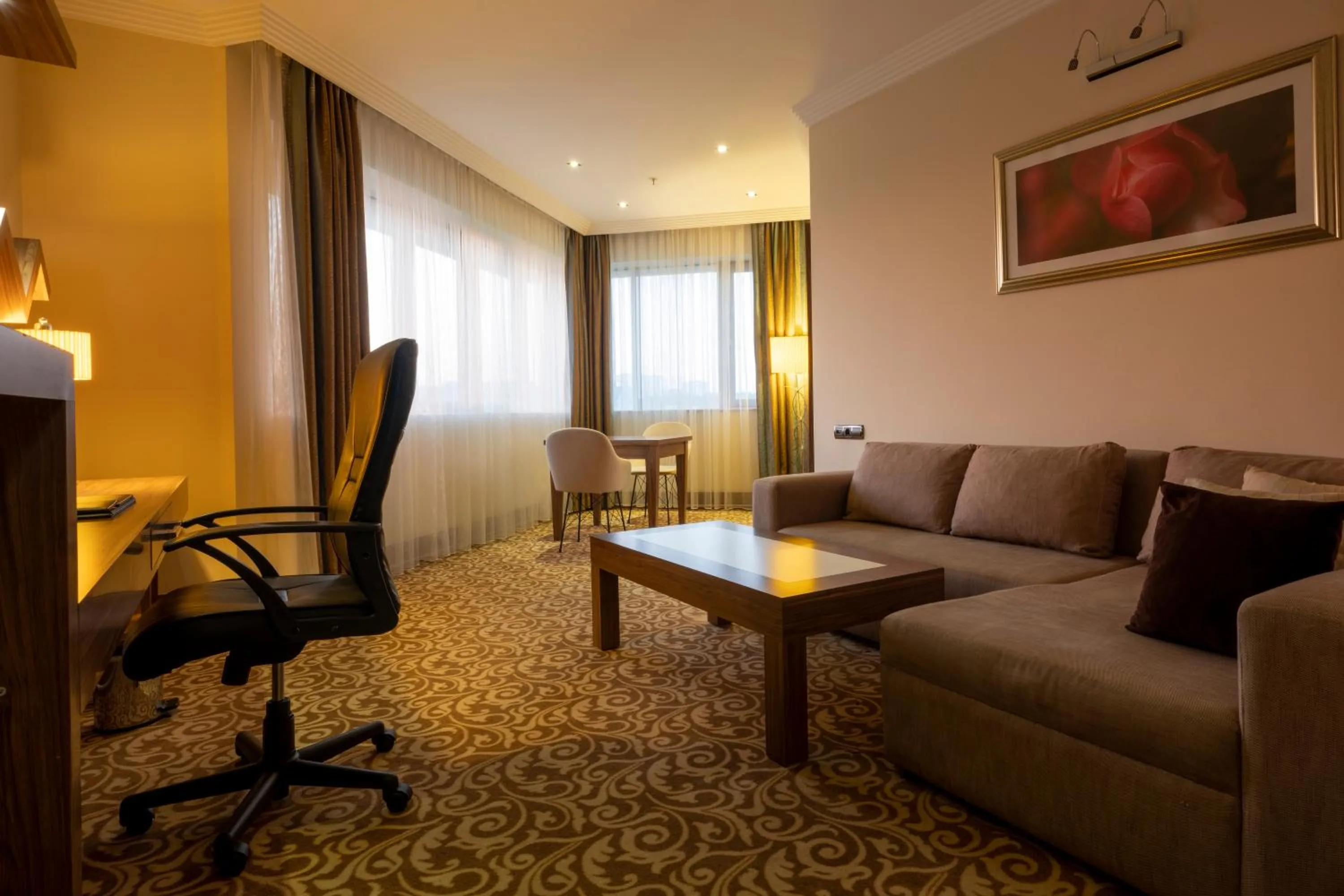 Living room in Euro Park Hotel Bursa
