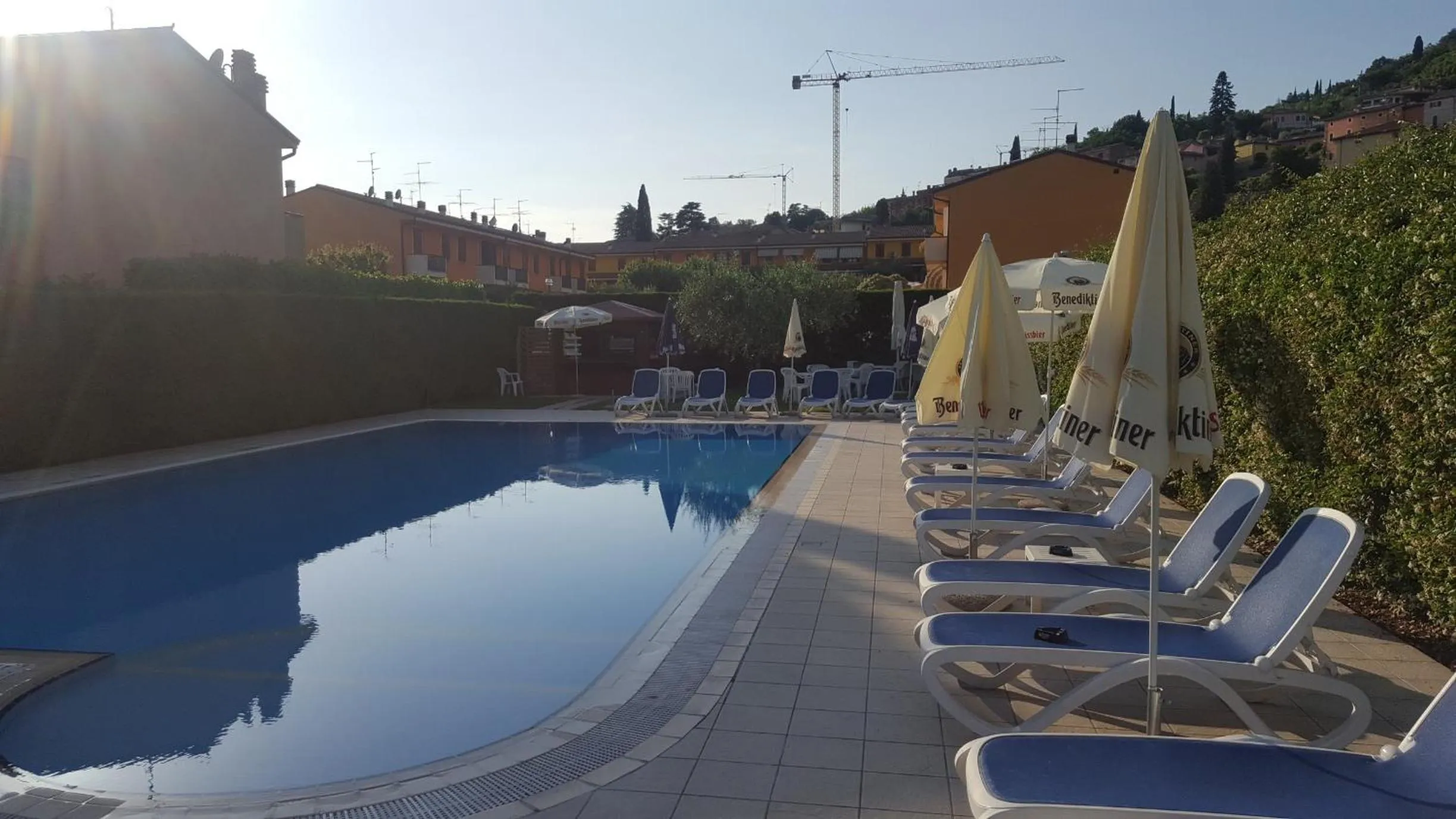 Swimming pool in Hotel Andreis