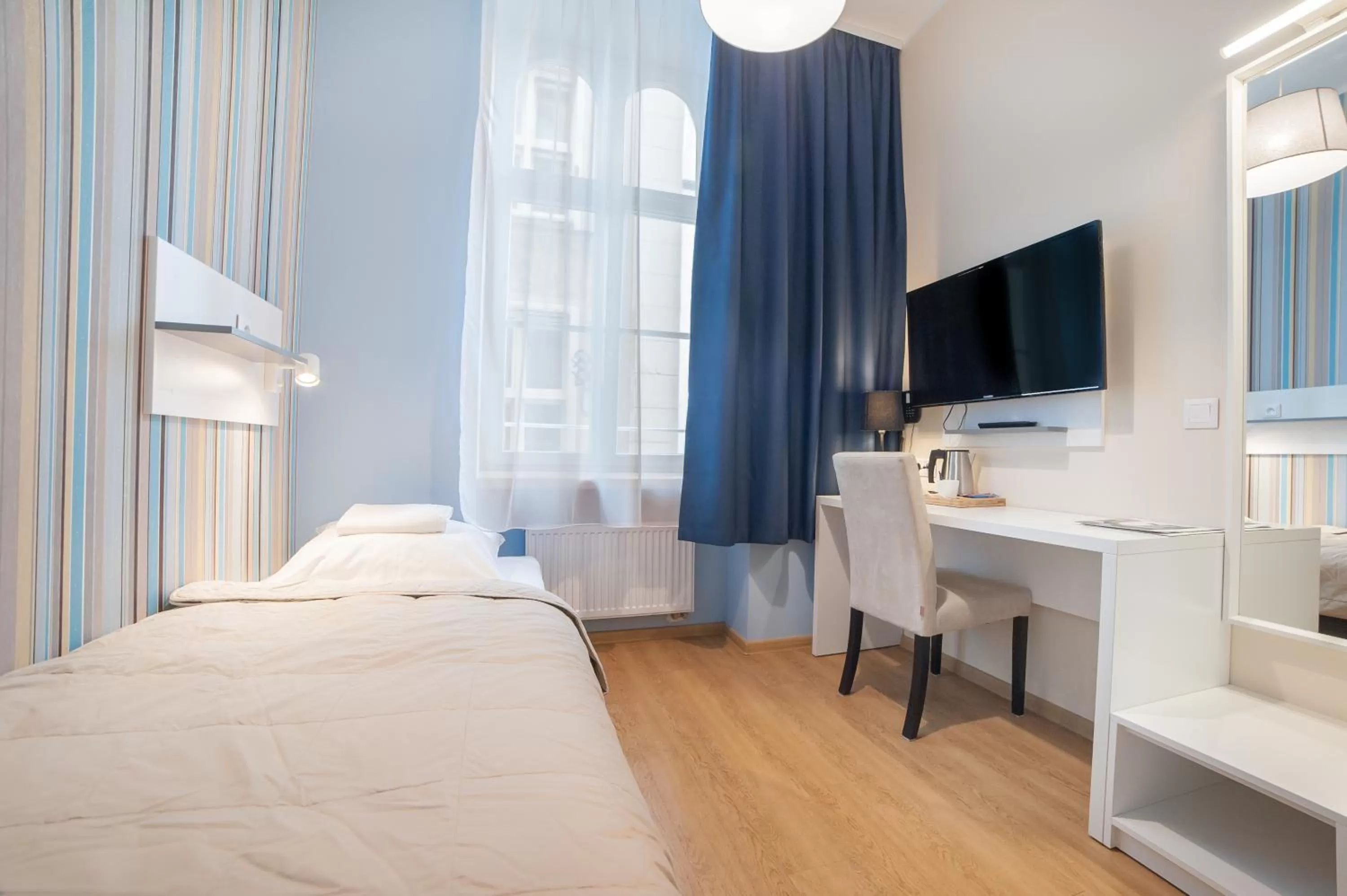 Bed in Hotel Traffic Wrocław Stare Miasto