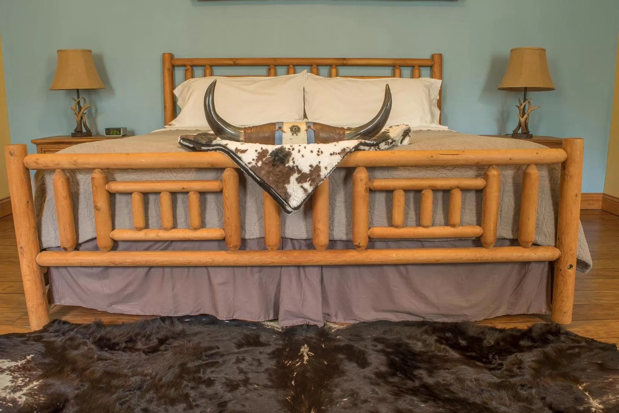 Bed in The Ann Stevens House