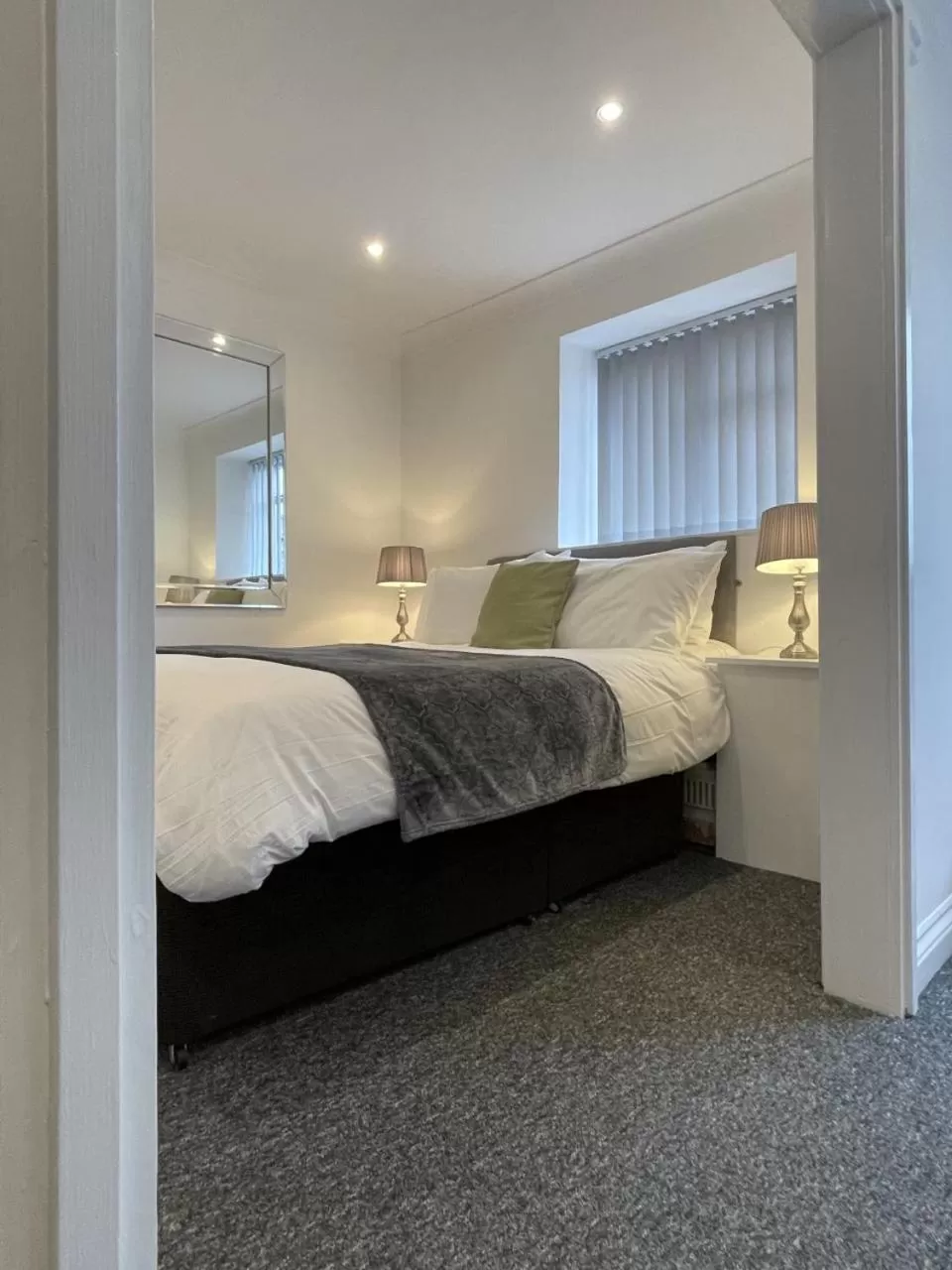 Bed in The Castle Hotel