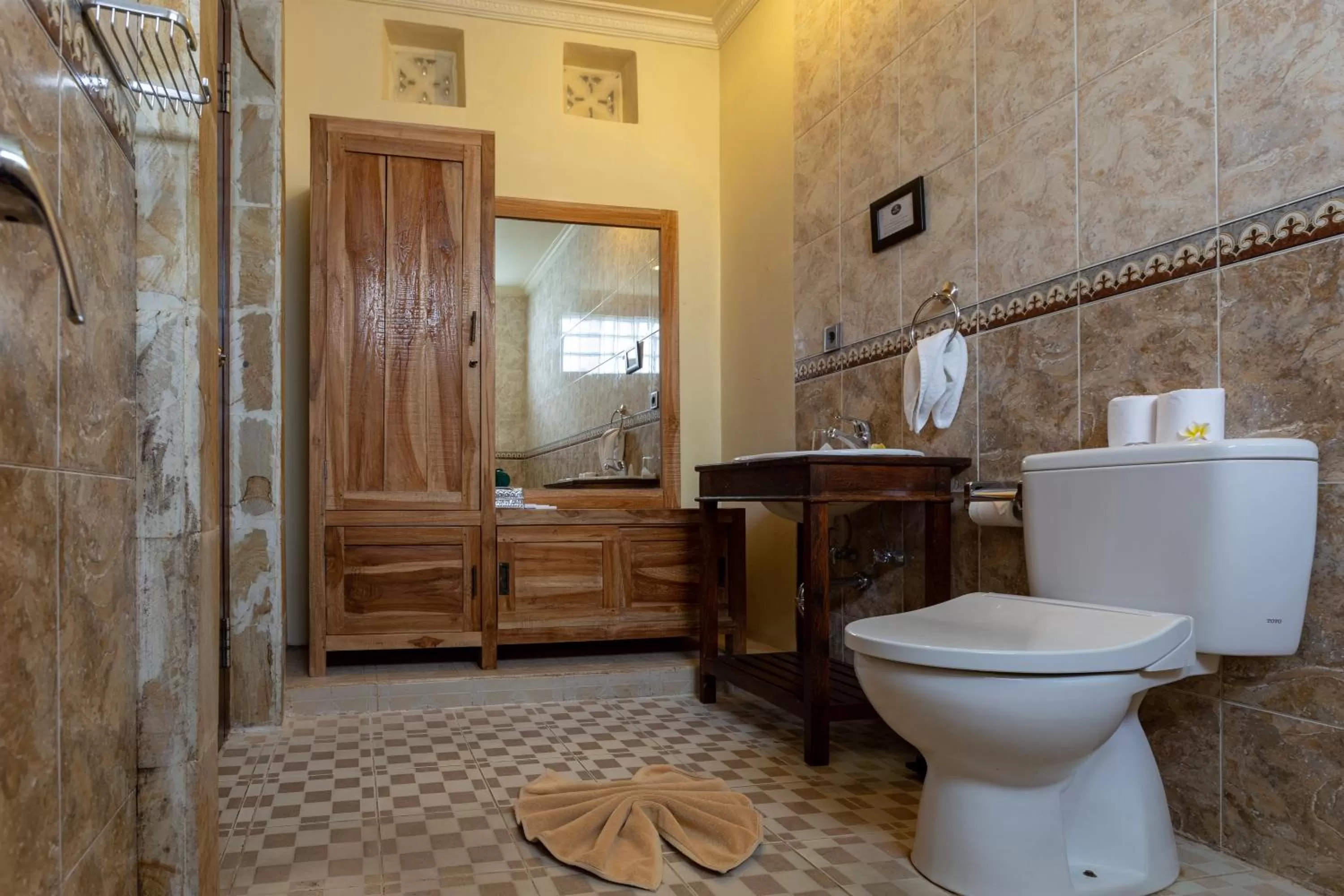 Bathroom in Ubud Aura Retreat