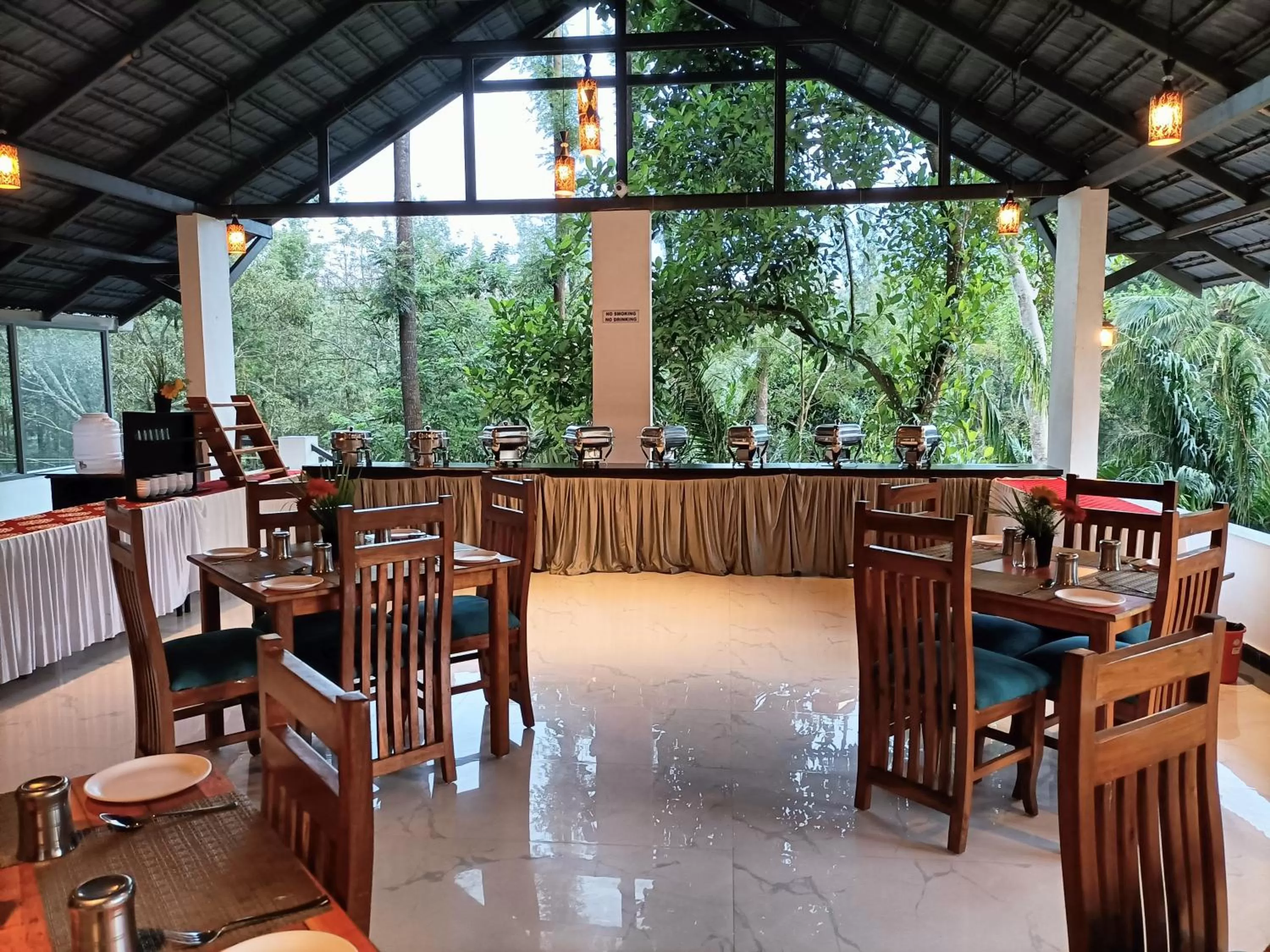 Restaurant/places to eat in The Spectrum Resort - Chikmagalur