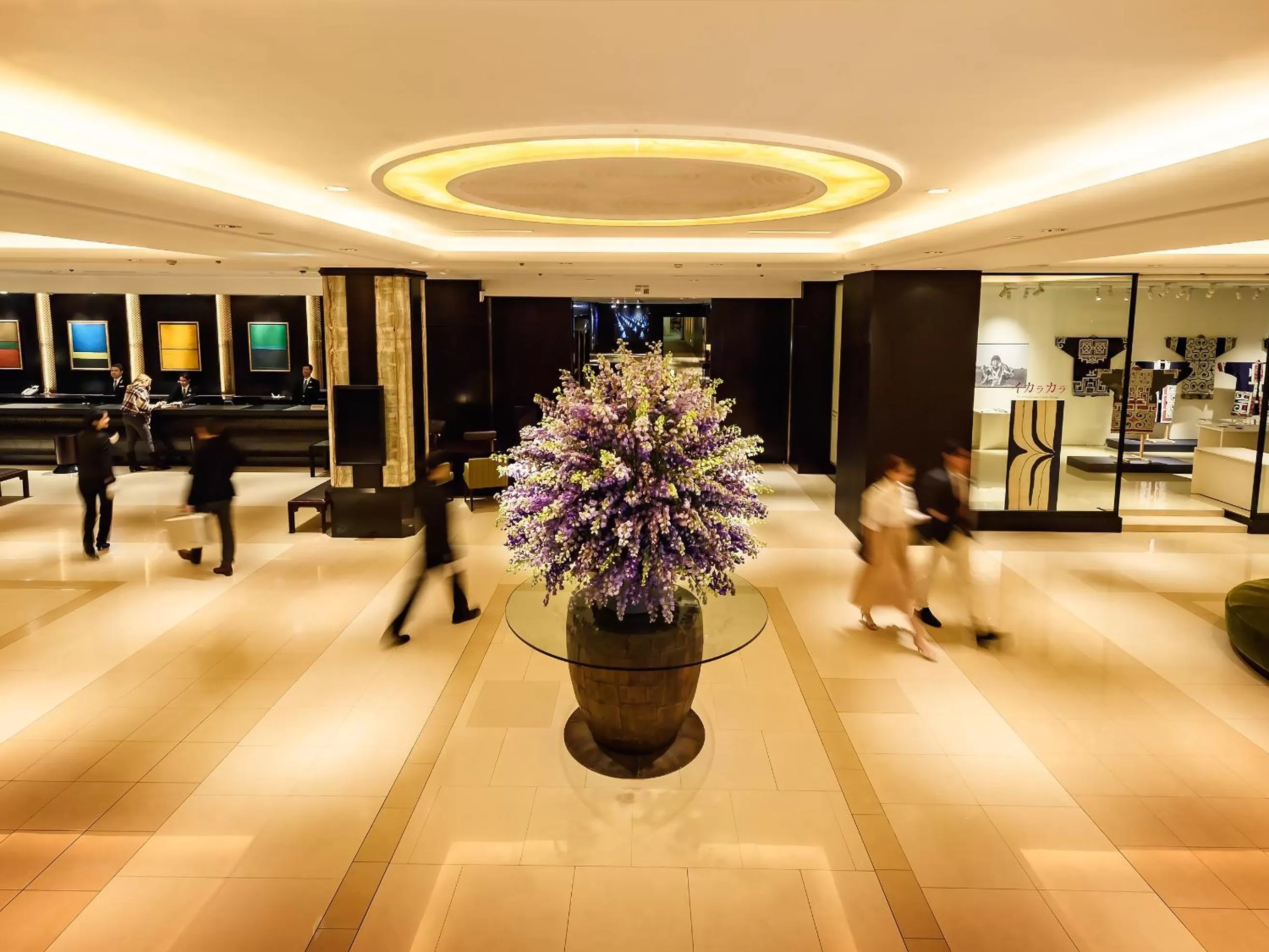 Lobby or reception in Sapporo Grand Hotel