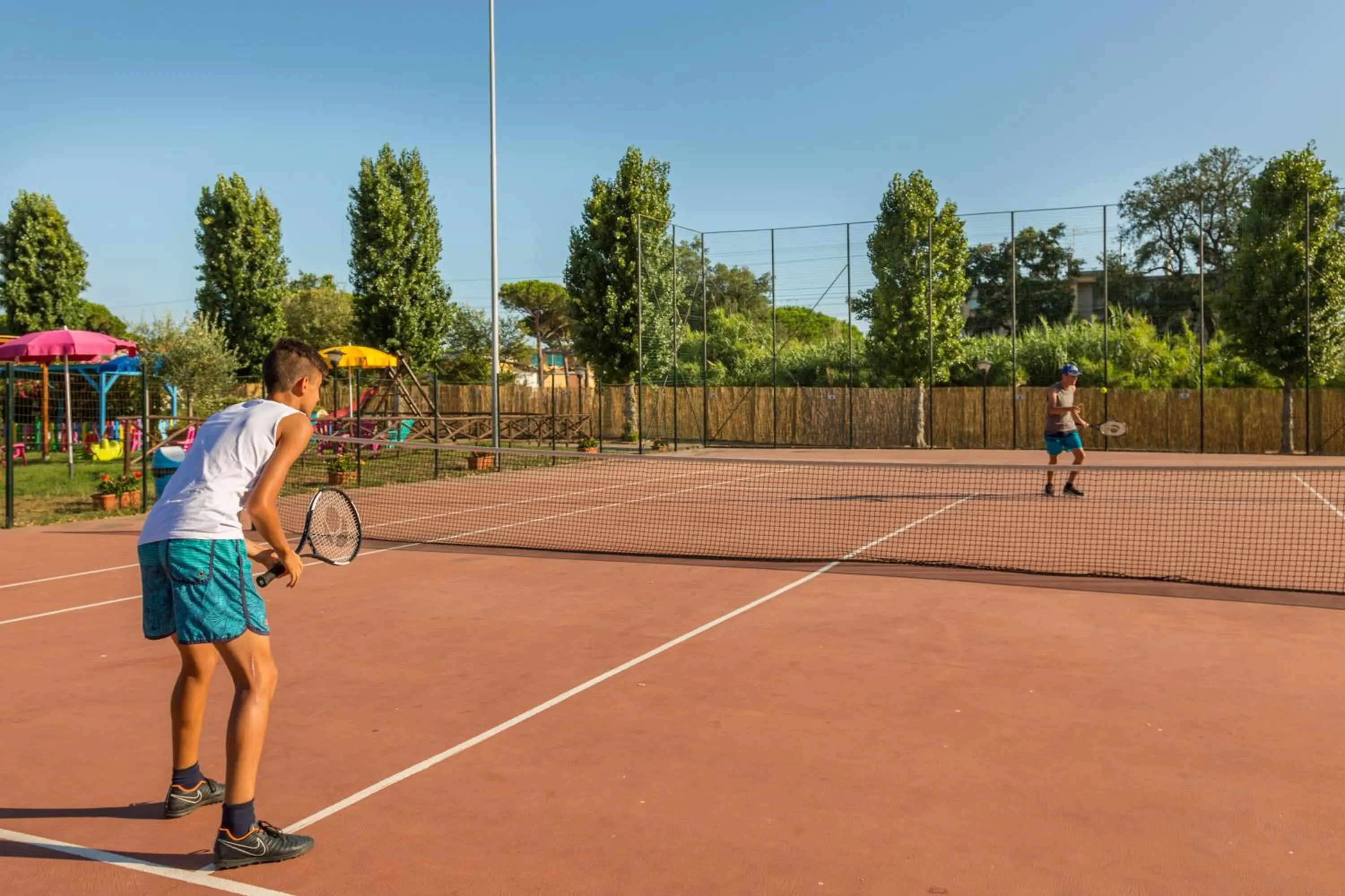 Tennis court in Villaggio Mare Si