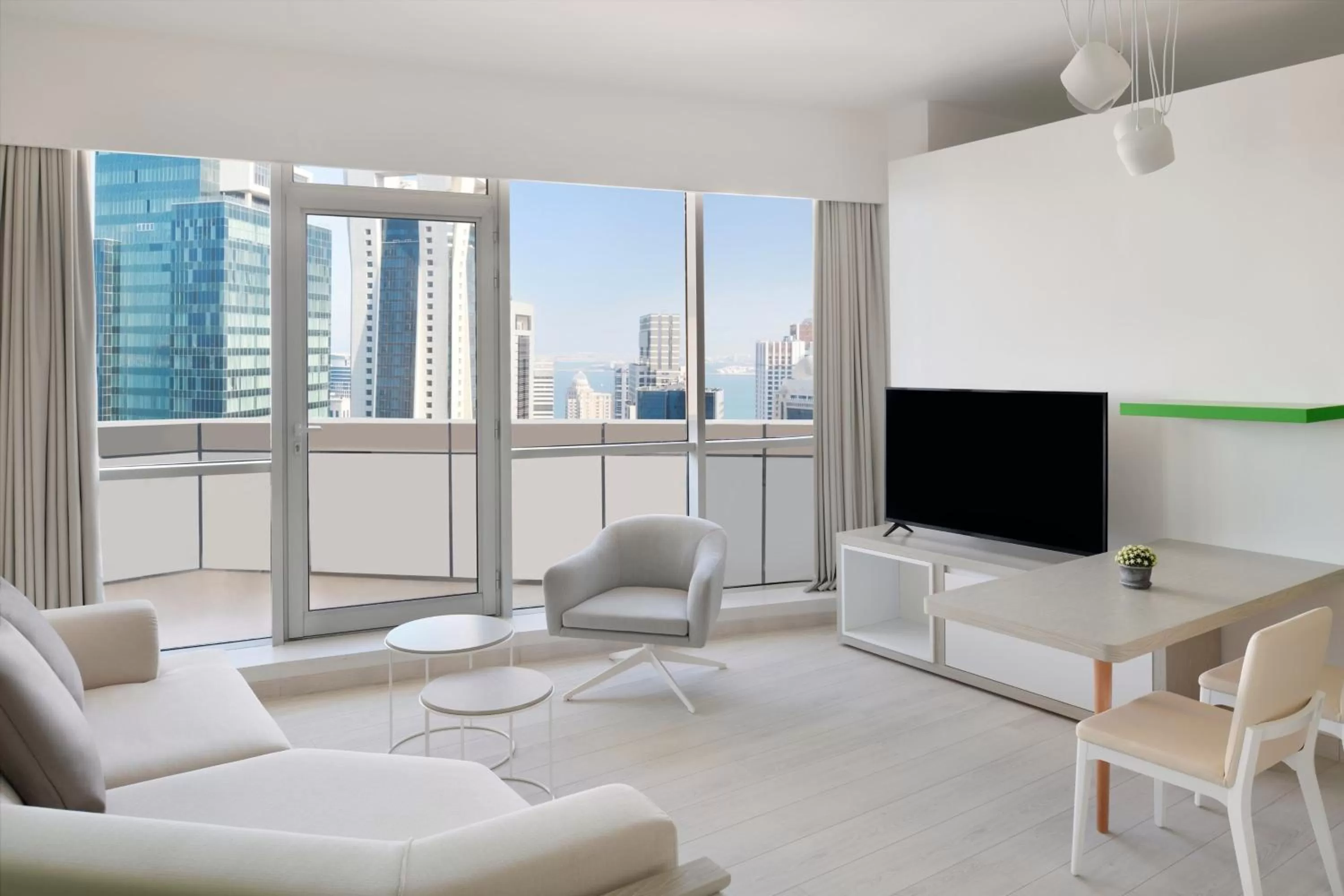 Living room in Element by Westin West Bay Doha