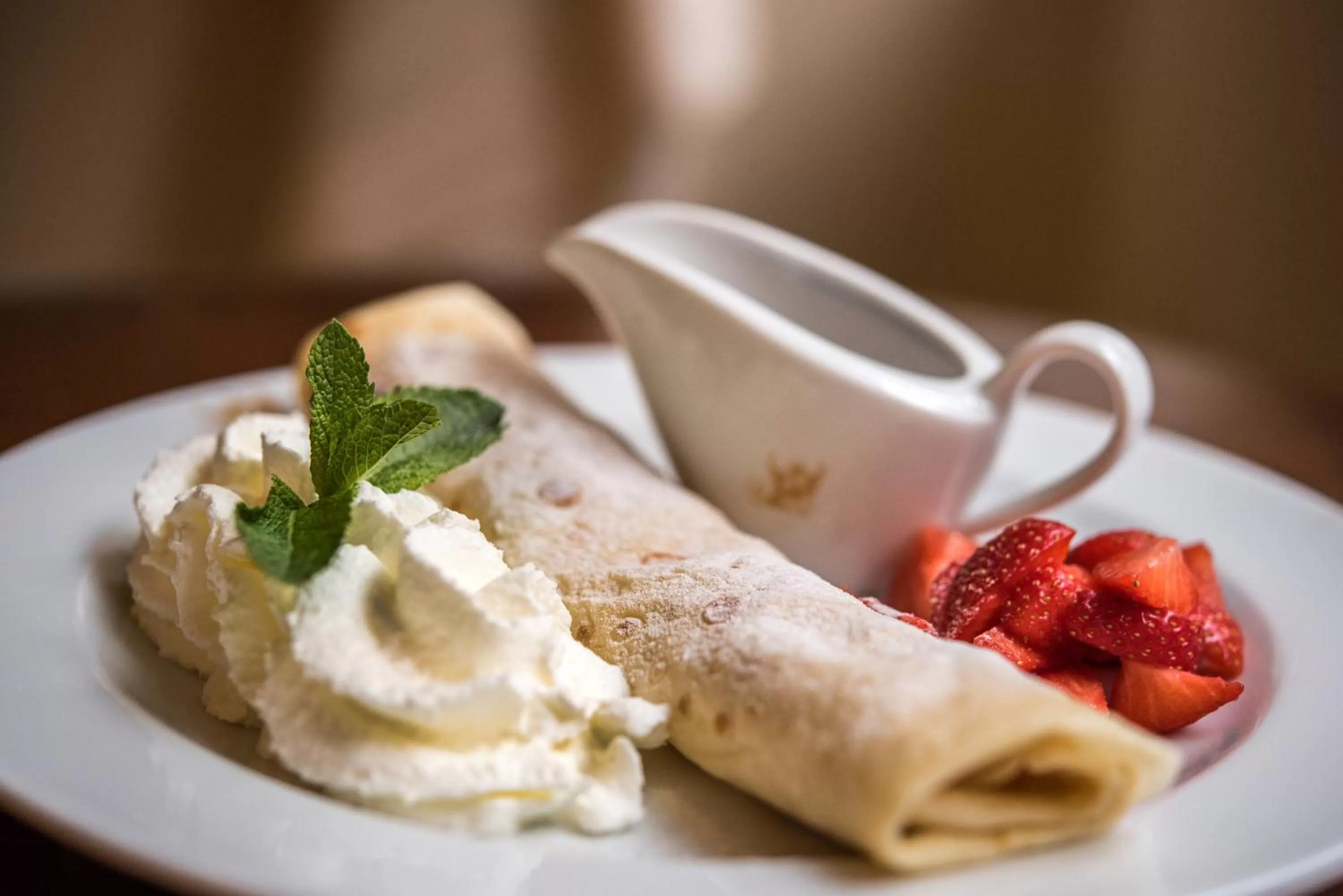 Food close-up in Grandhotel Ambassador Národní Dům