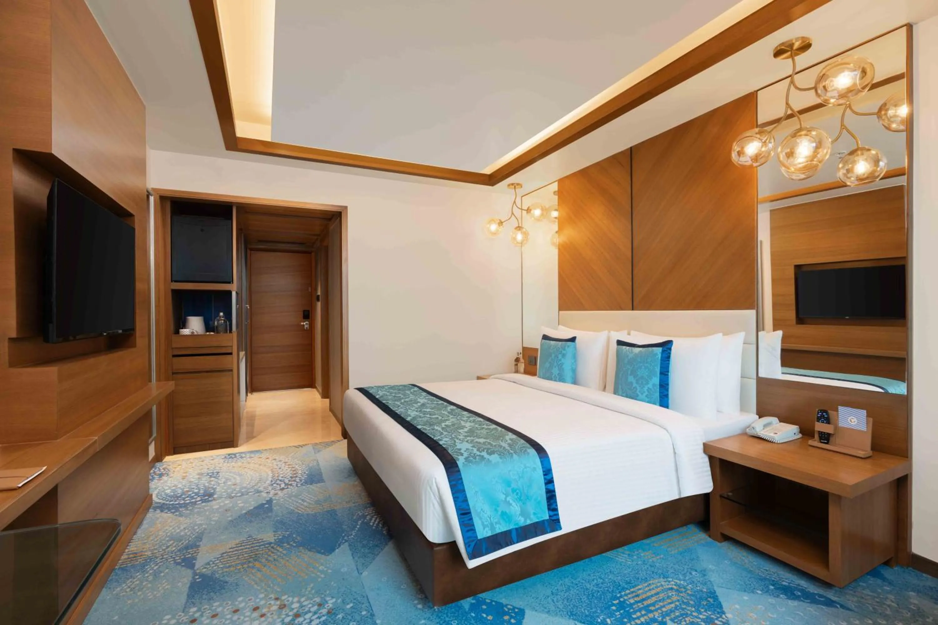 Bedroom, Bed in Fortune Park, Tiruppur - Member ITC Hotels' Group