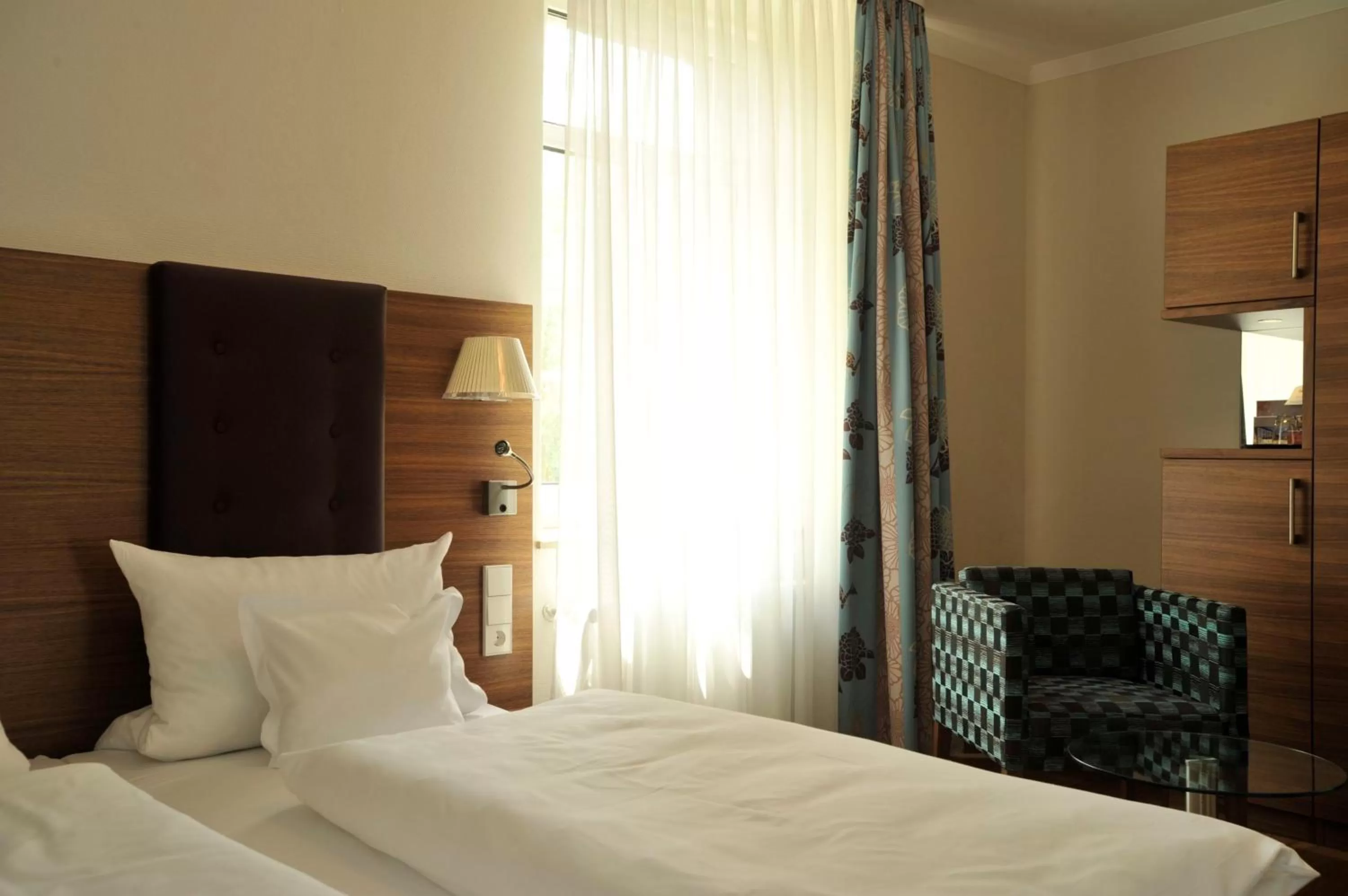 Decorative detail, Bed in Hotel Restaurant Zeiskamer Mühle