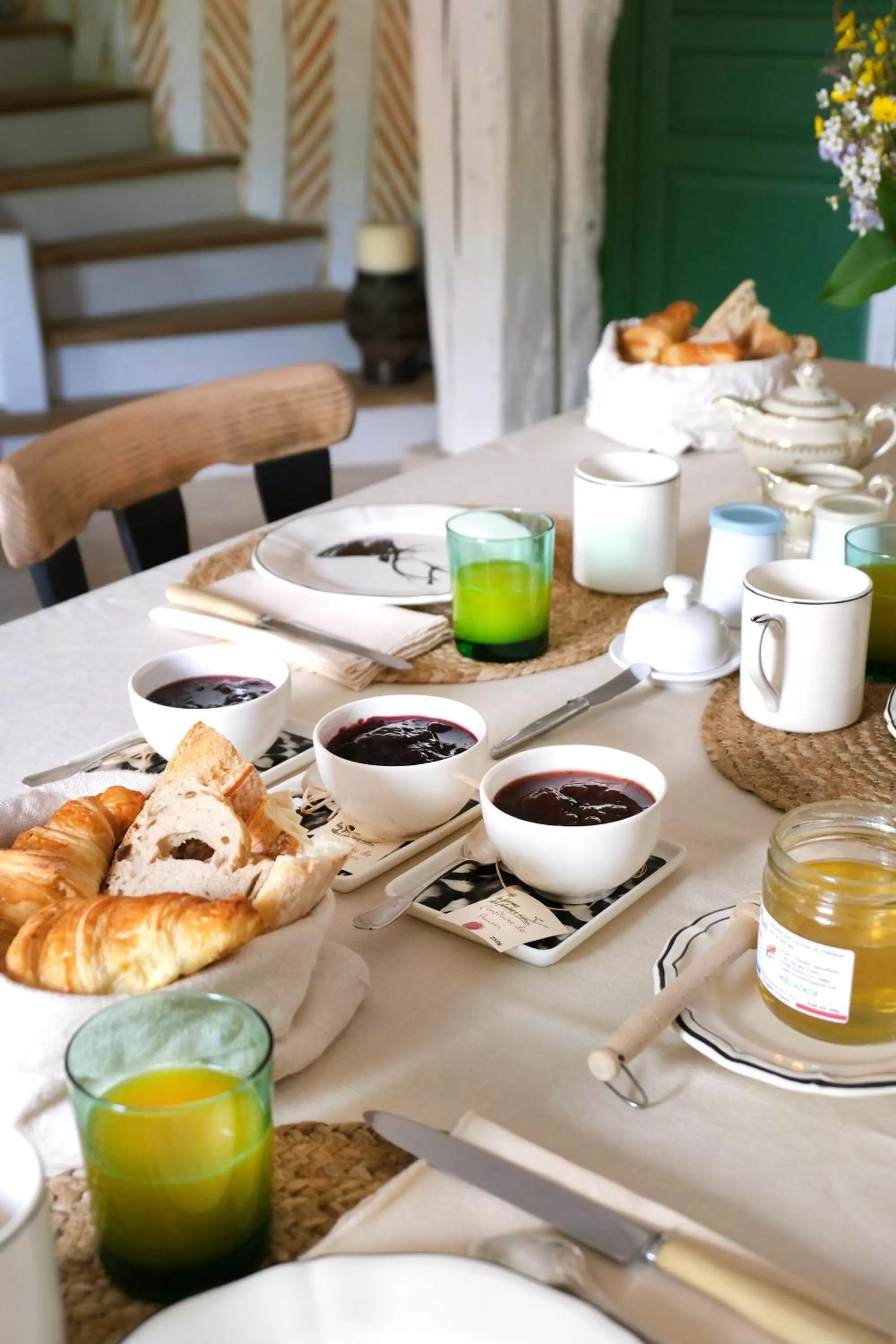 Food and drinks in L'Orme Blanchet