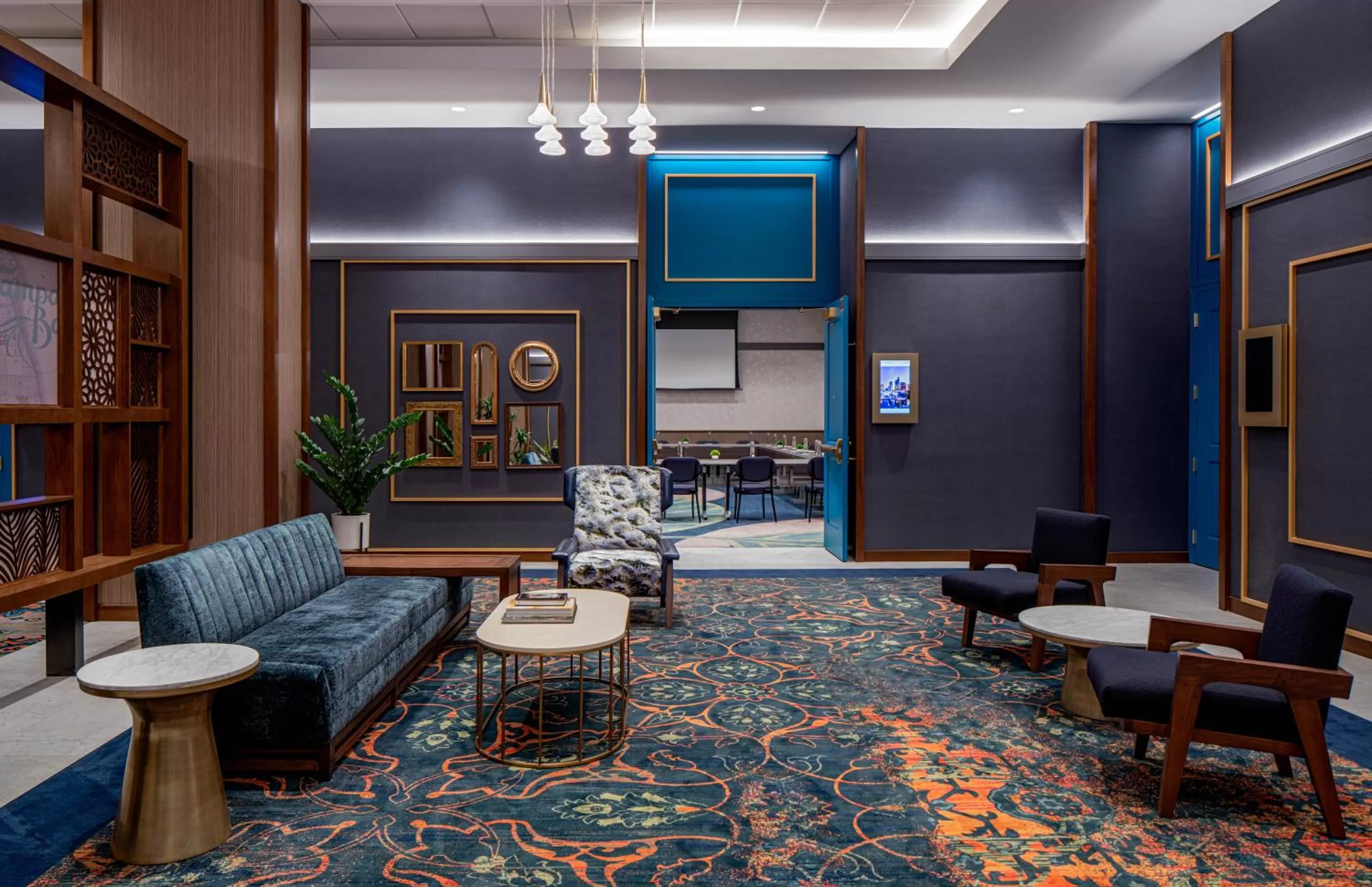 Lobby or reception in Hyatt House Tampa Downtown