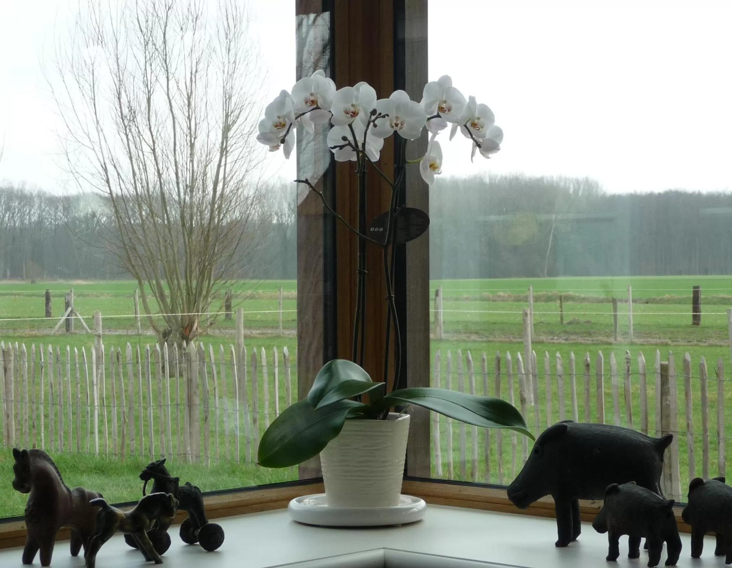 Decorative detail in B&B De Vossenbarm