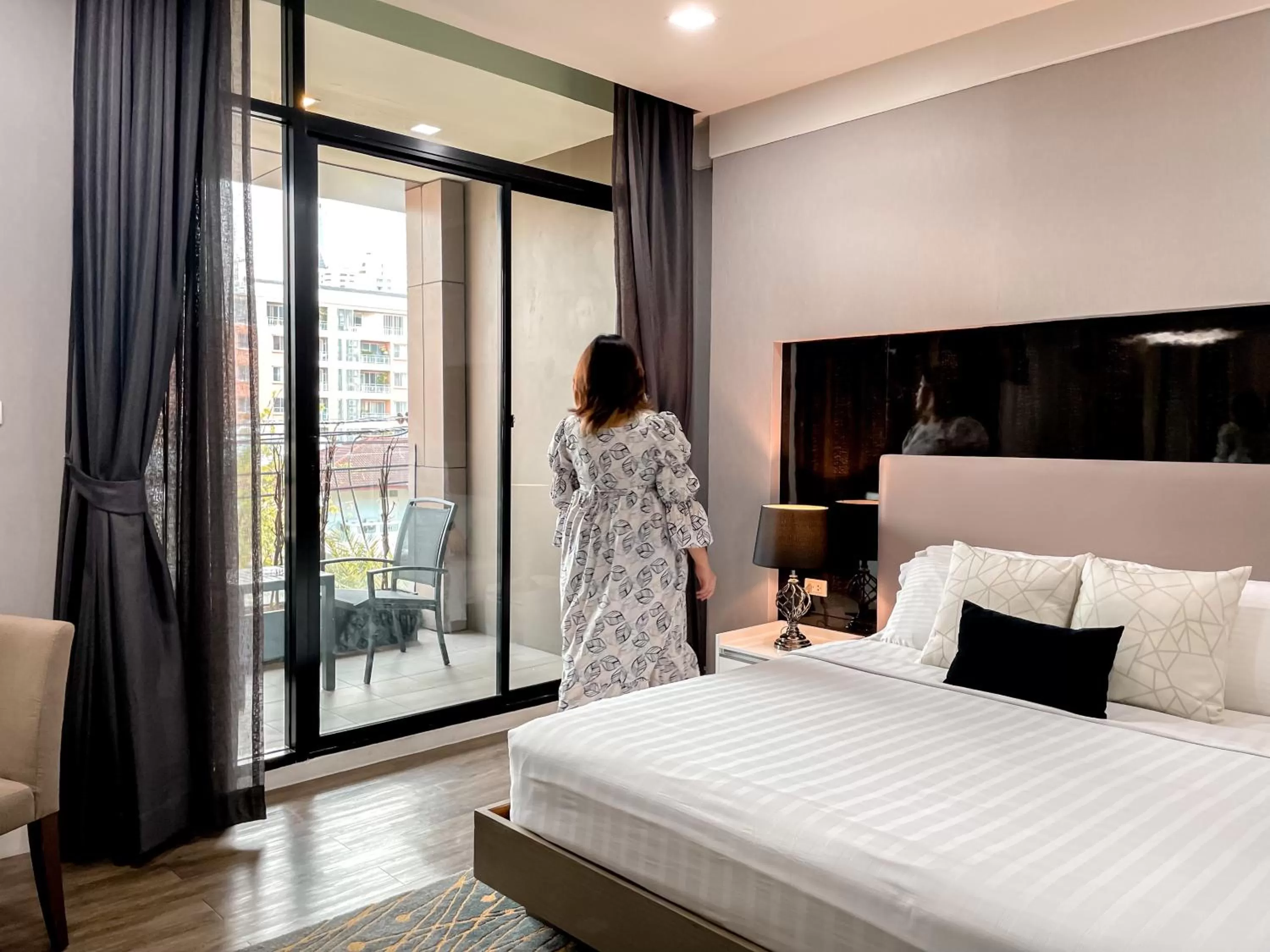 Balcony/Terrace in Novotel Suites Sukhumvit 39