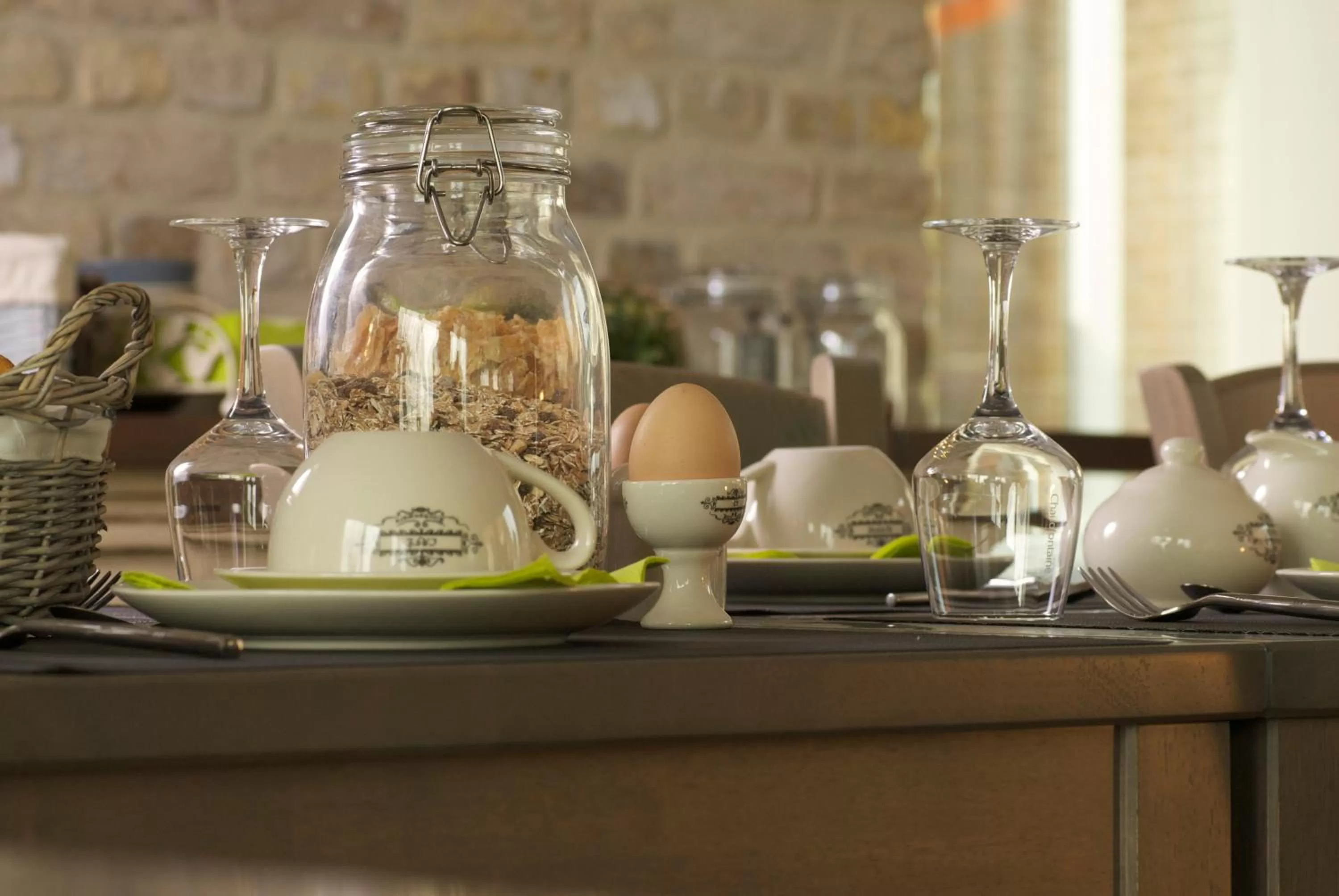 Food and drinks in B&B Het Schaliënhof