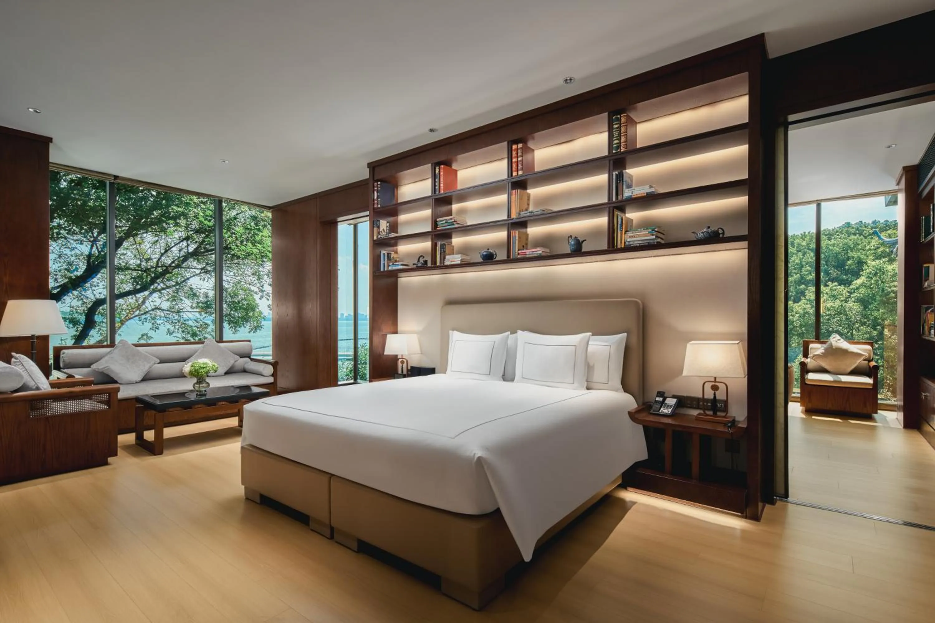 Bed in Tonino Lamborghini Hotel Suzhou