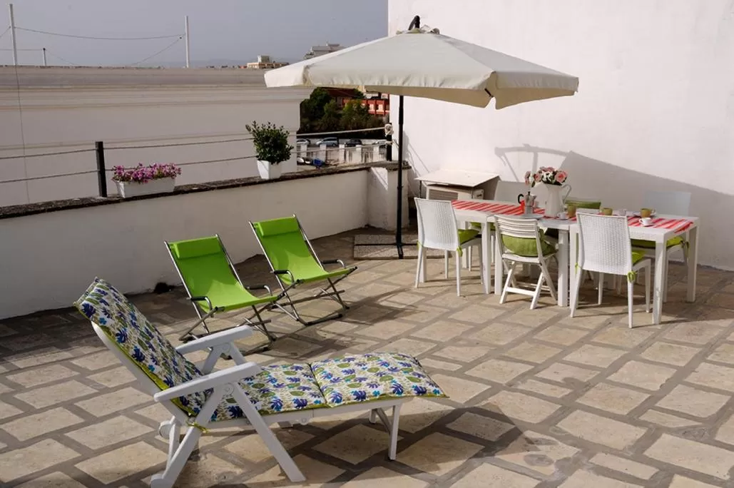 Patio in Carpe Diem B&B e Case Vacanza