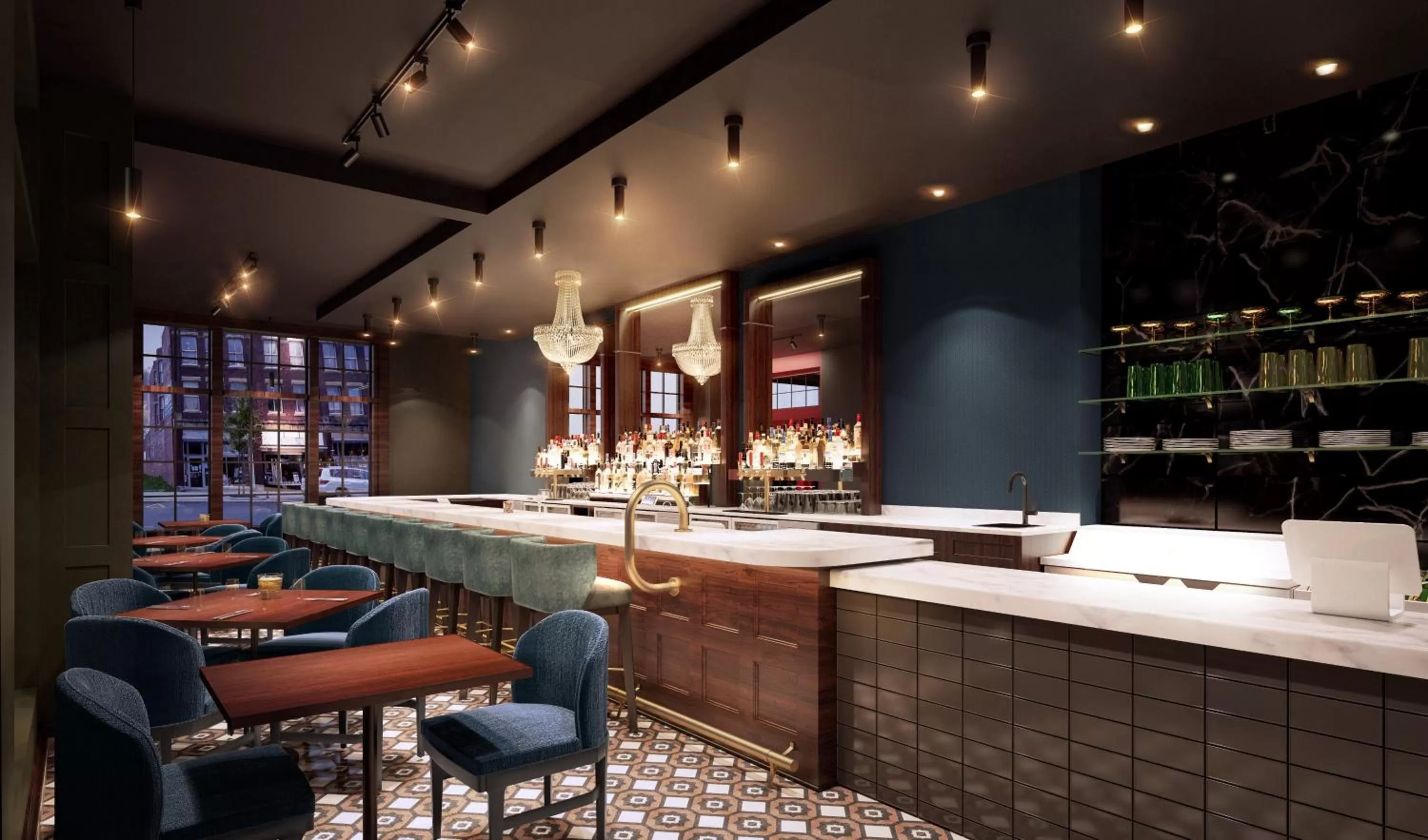 Lounge or bar in Hotel Morgan a Wyndham Hotel