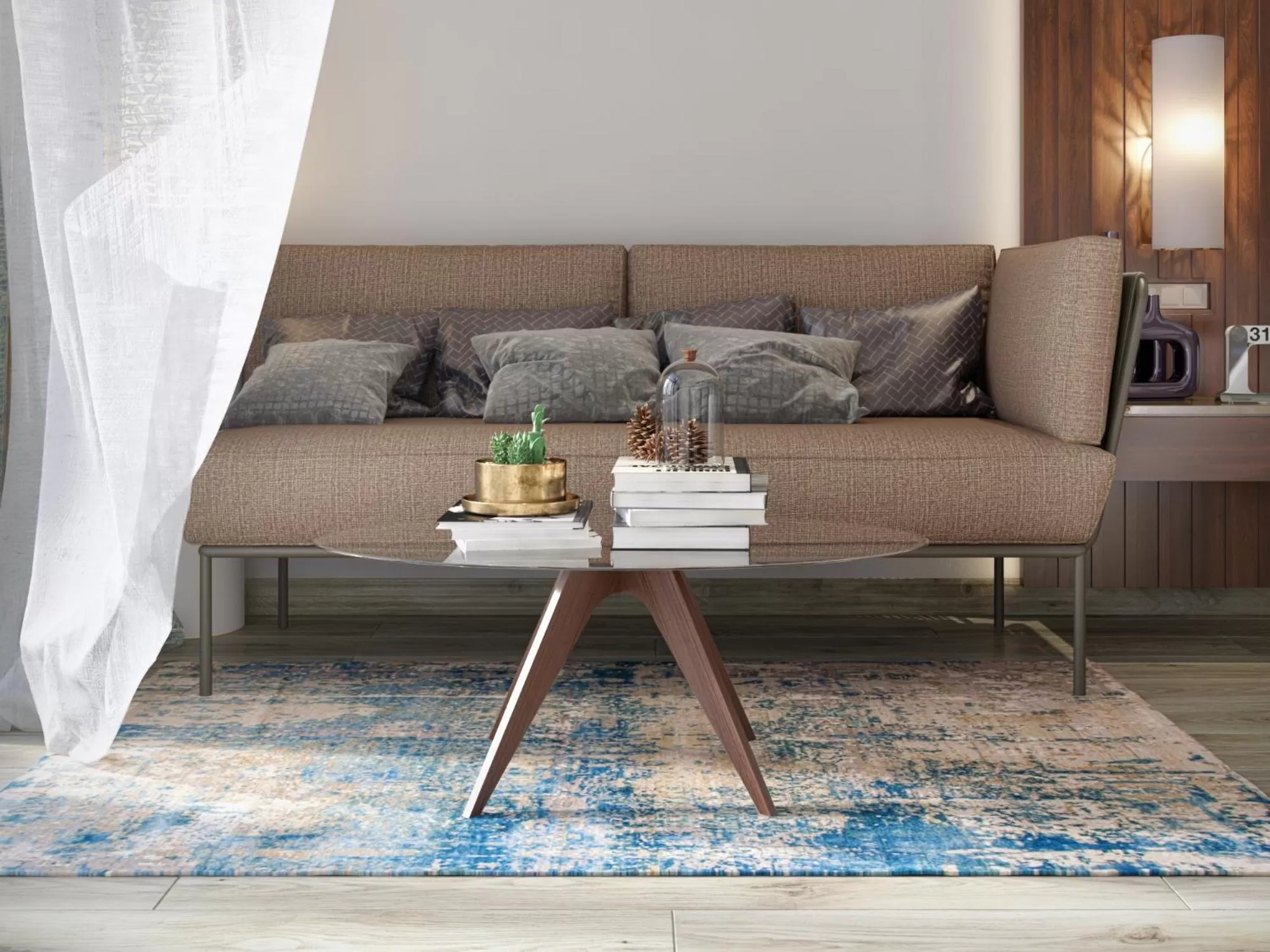 Seating area in Radisson Blu Resort Visakhapatnam