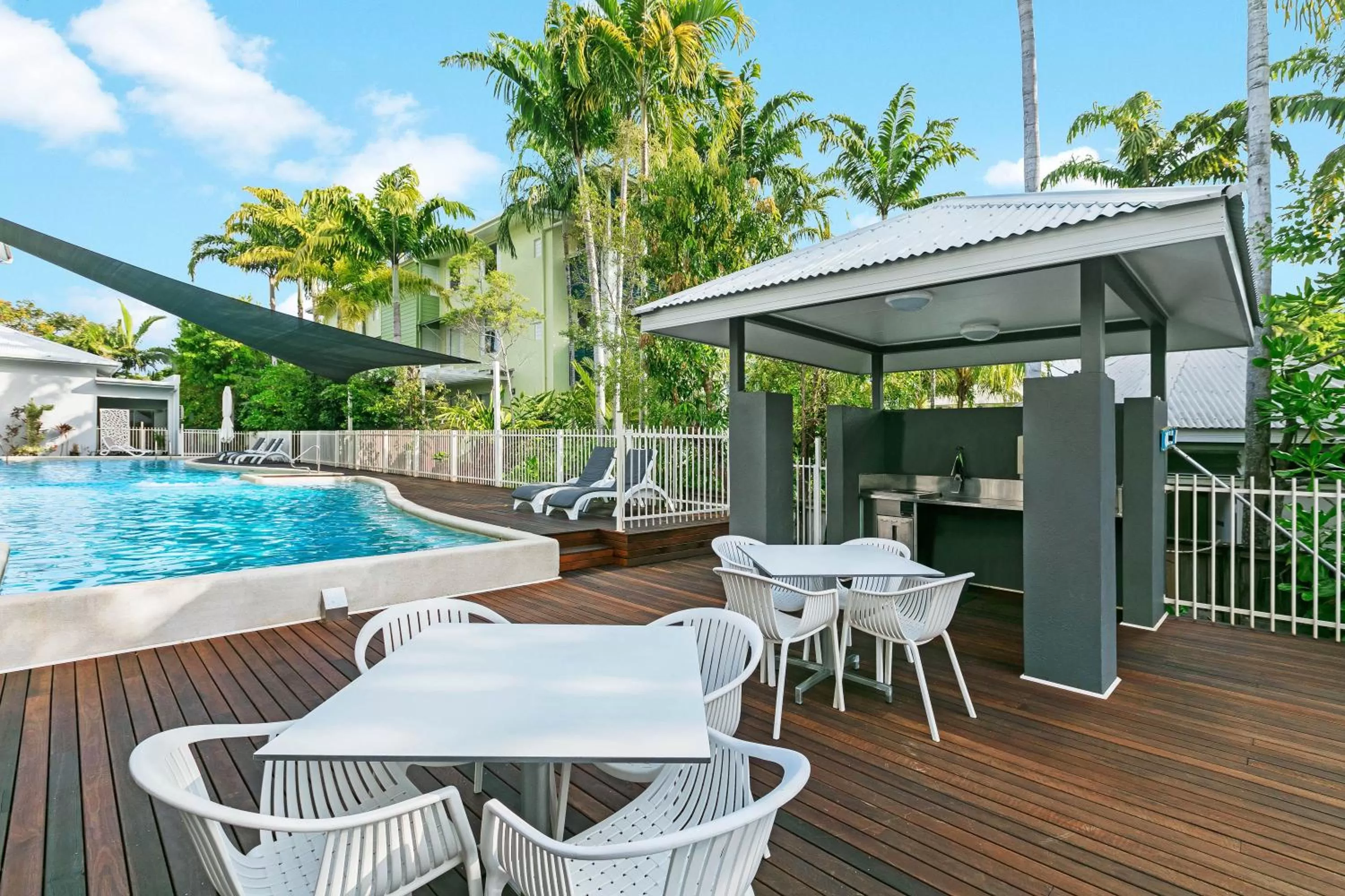 Swimming pool in Mantra Aqueous on Port