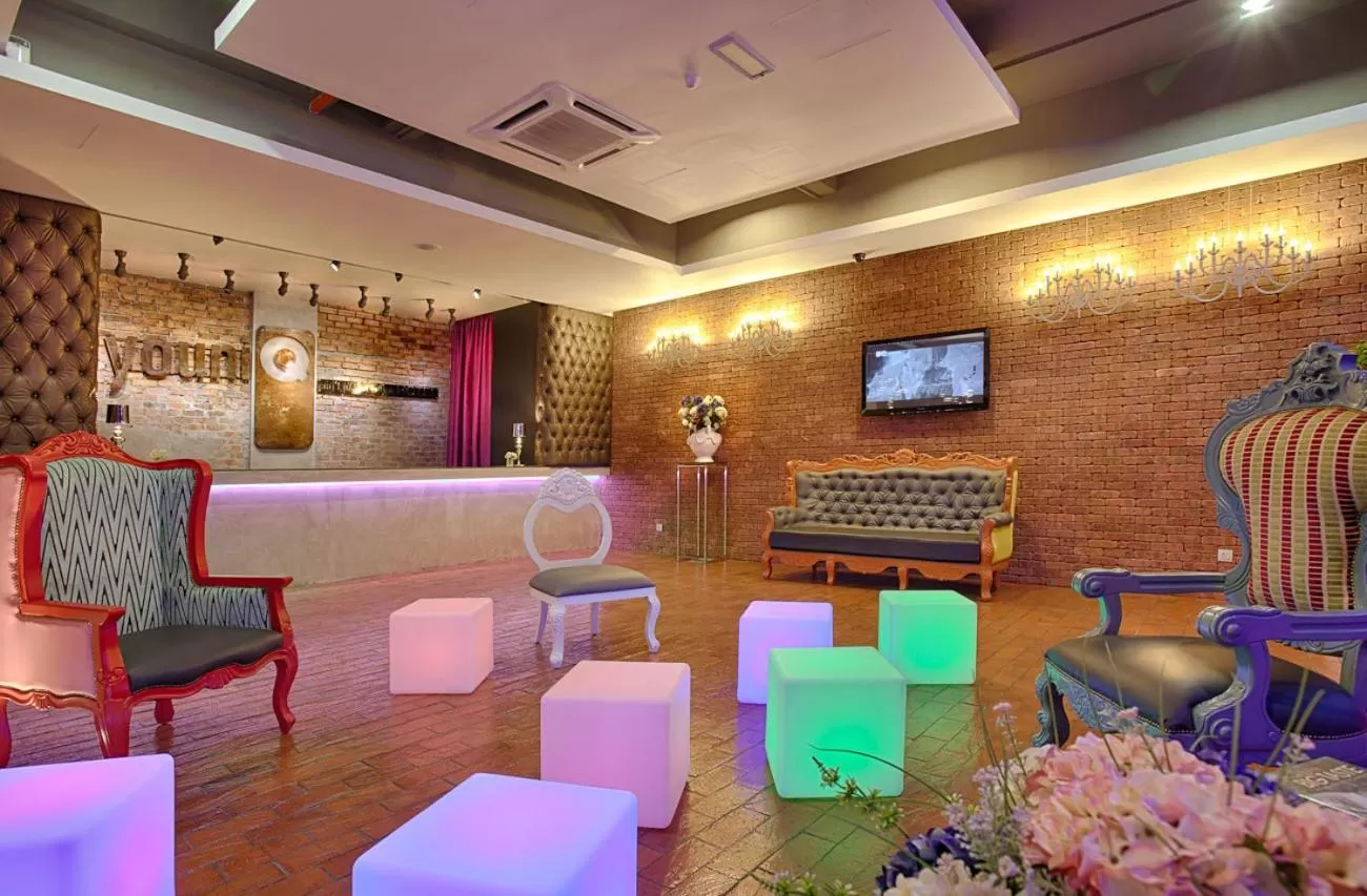 Lobby or reception in the youniQ Hotel, Kuala Lumpur International Airport