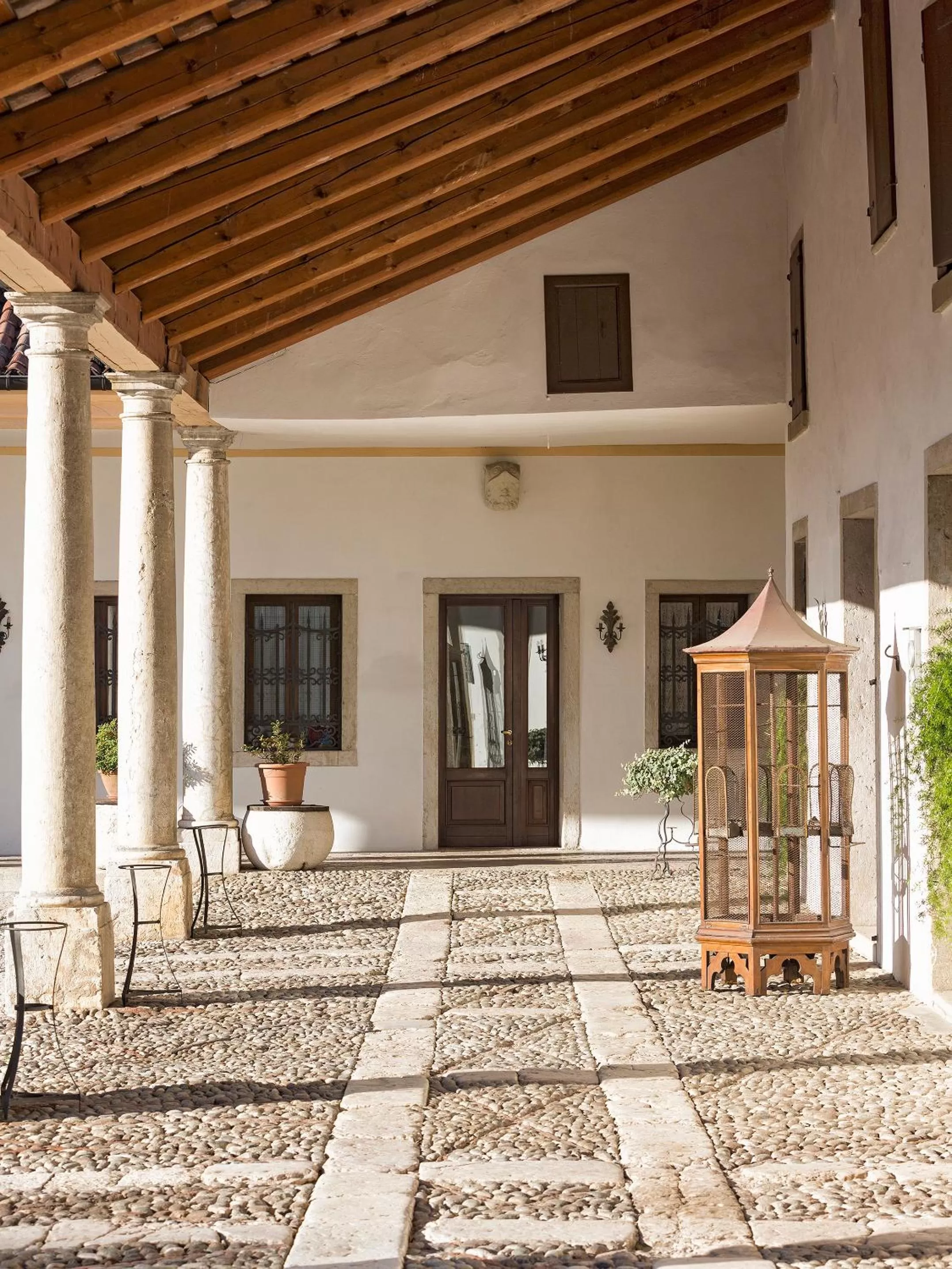 Patio in Villa Stecchini