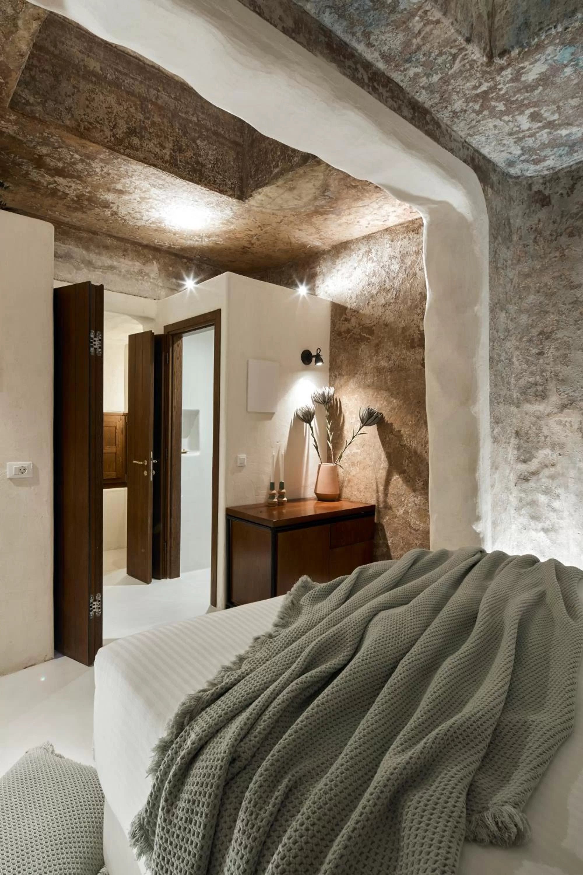 Bed in Winery Hotel 1870