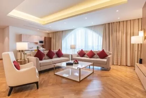 Seating area in Century Hotel Doha