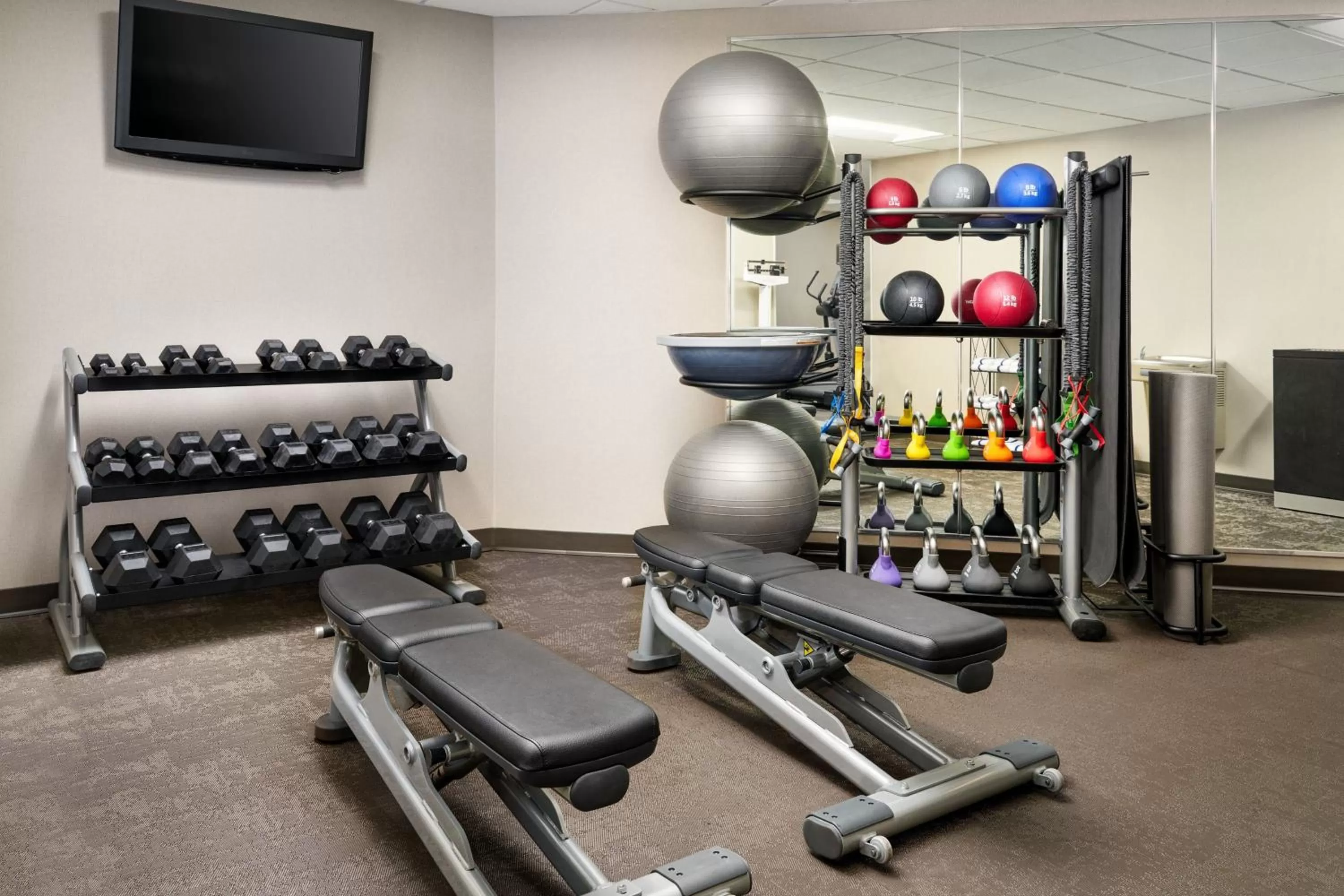 Fitness centre/facilities in Residence Inn Boulder Longmont