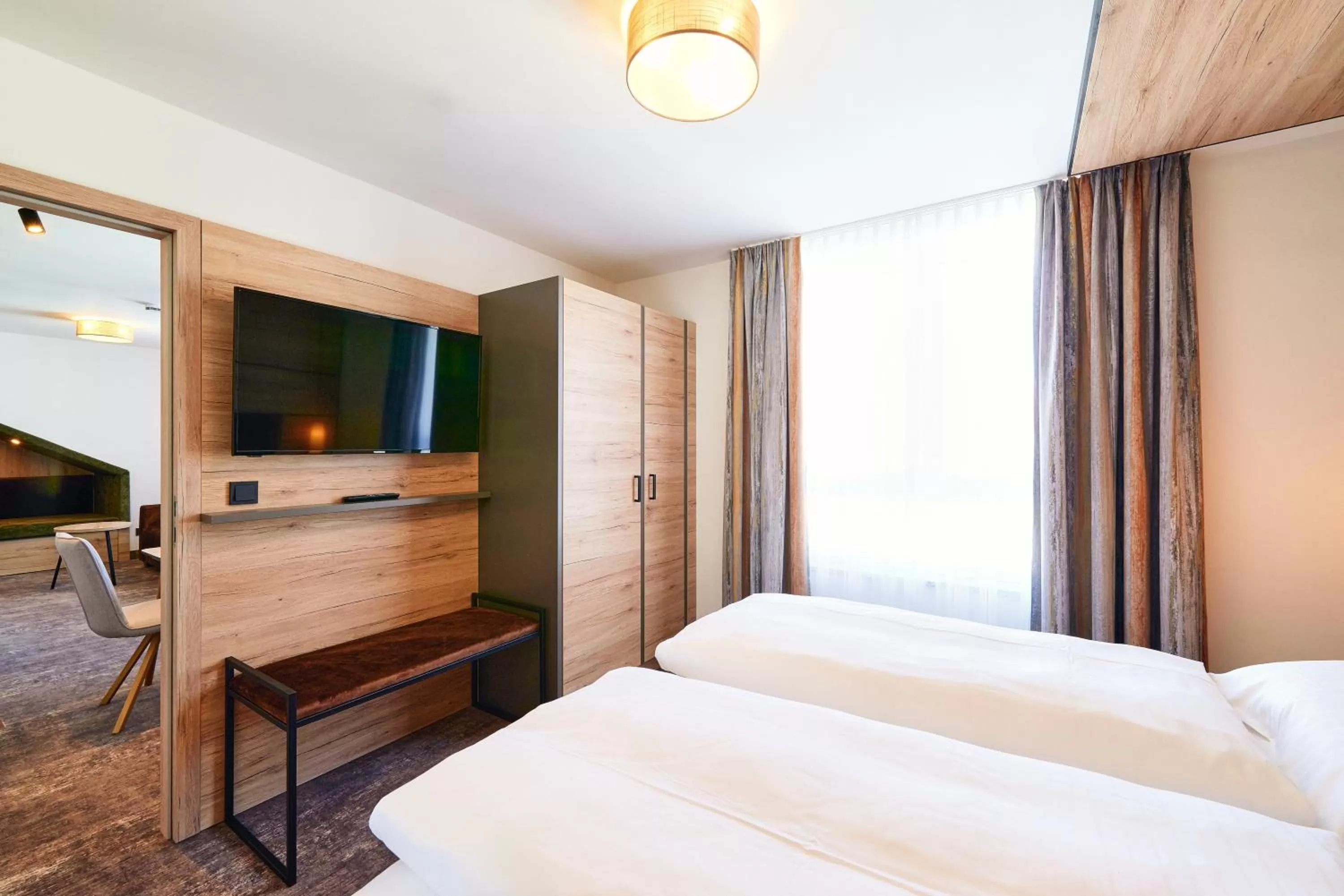 Bedroom, Bed in Hotel SCHNEIDER