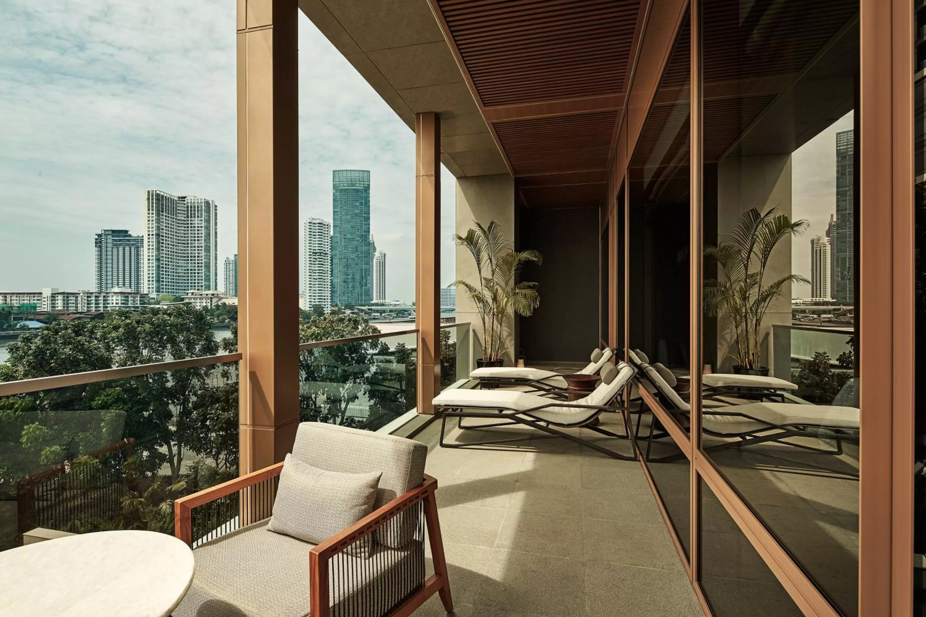 Balcony/Terrace in Capella Bangkok
