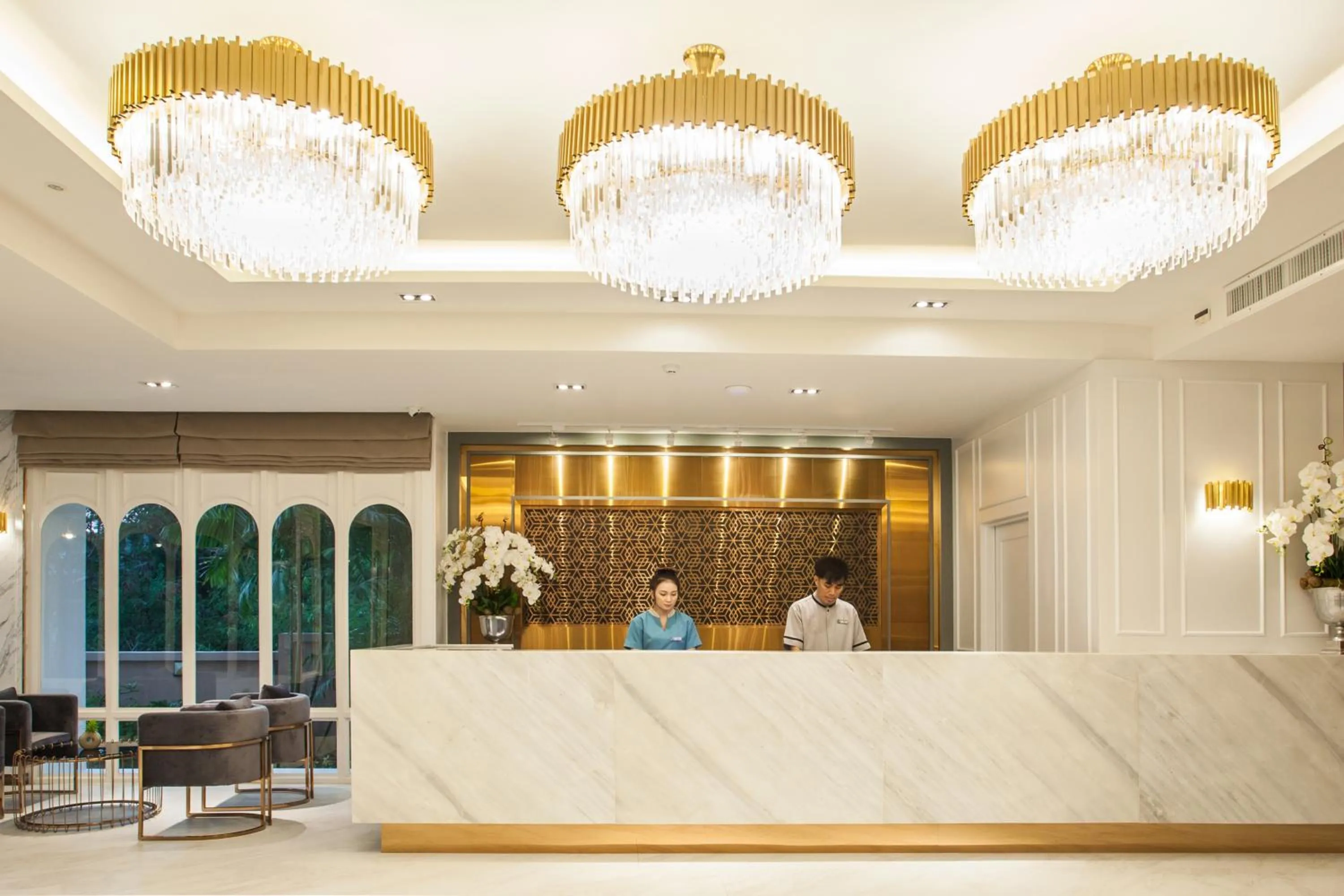 Staff in Hill Fresco Hotel