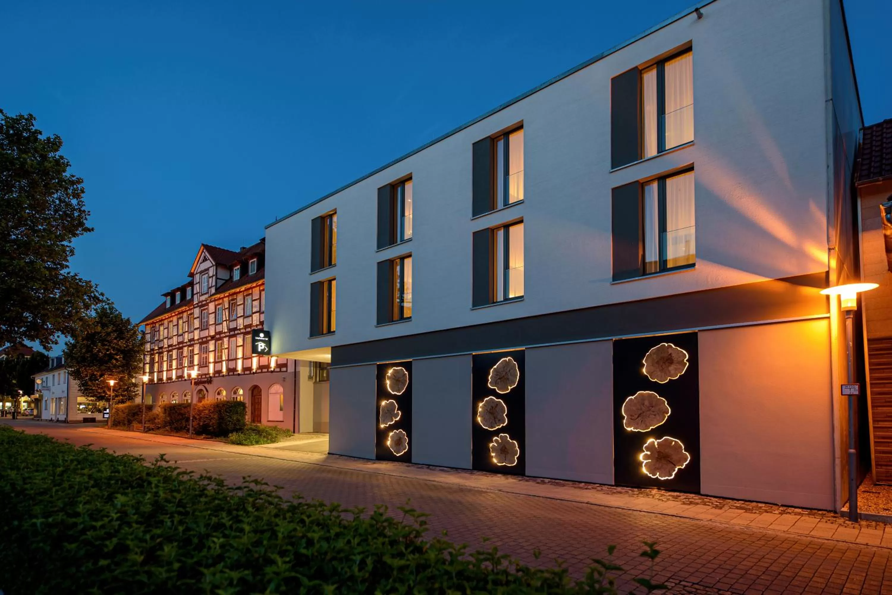 Facade/entrance in AKZENT Hotel Laupheimer Hof
