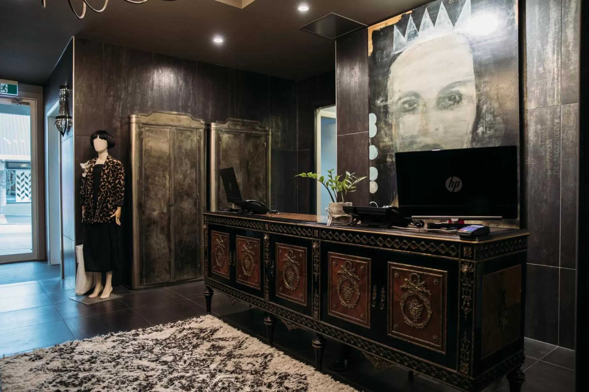 Lobby or reception in King and Queen Hotel Suites