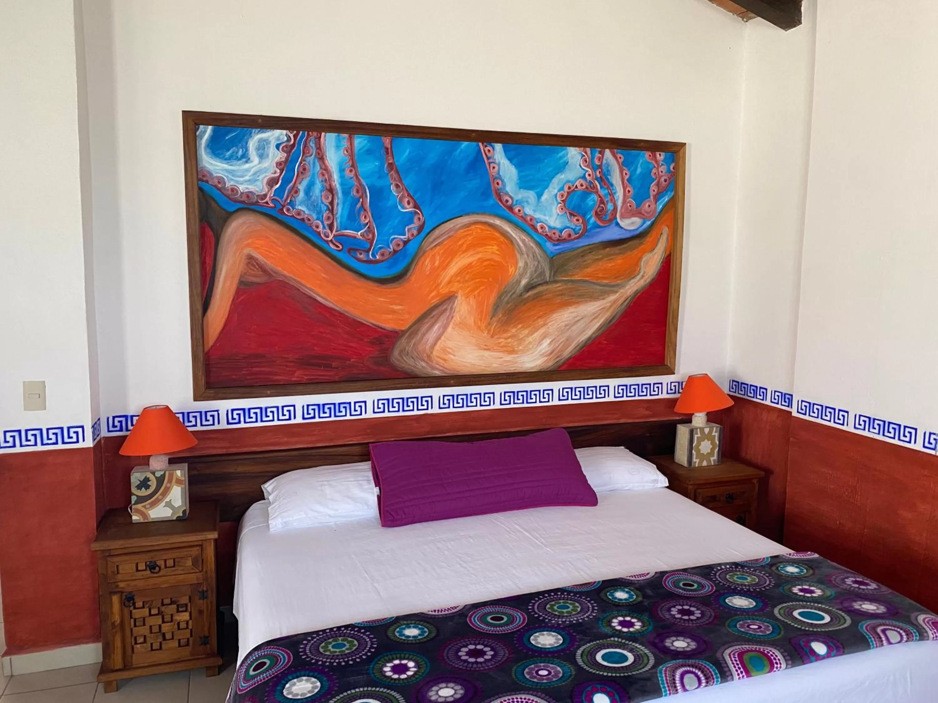 Bed in Villa Serena Centro Historico