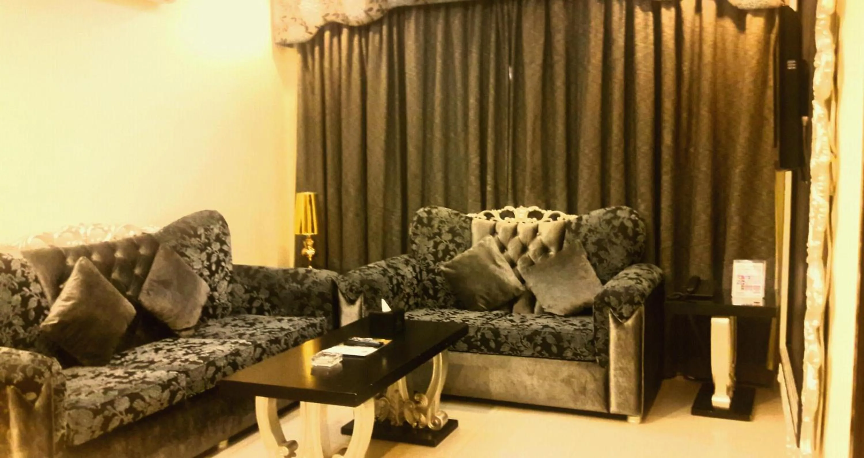 Seating area in فندق حديقة الأزهار