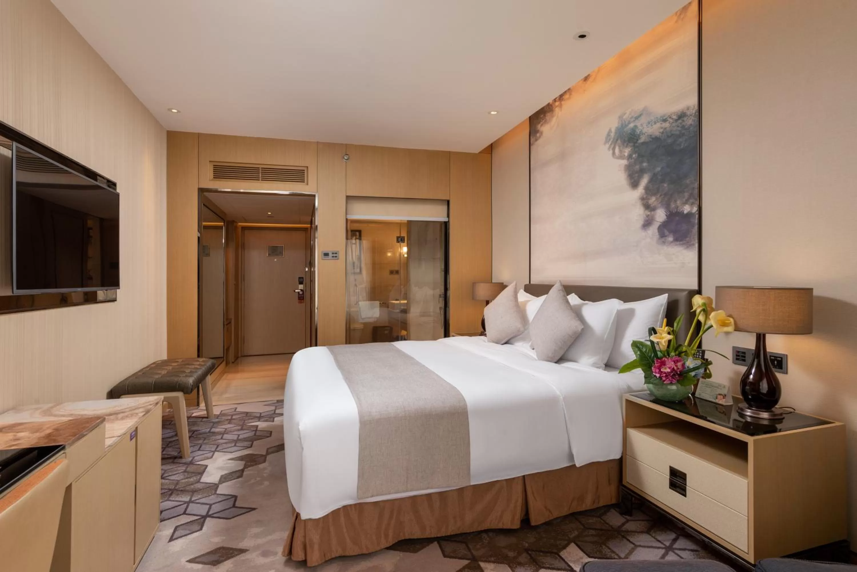 Bed in Zhuhai Longzhuda International Hotel - 24hours stay