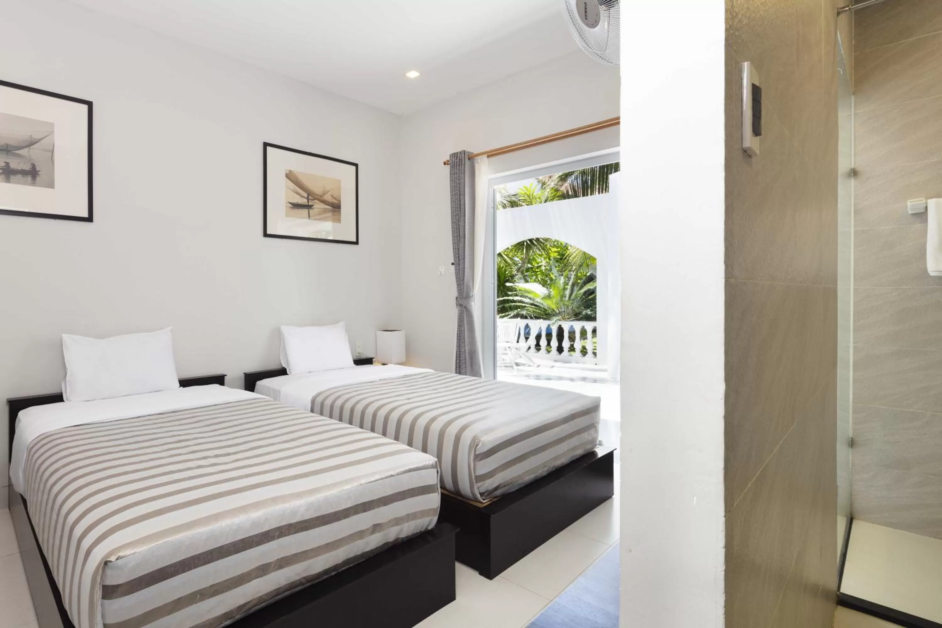 Bedroom, Bed in La Paloma Villa