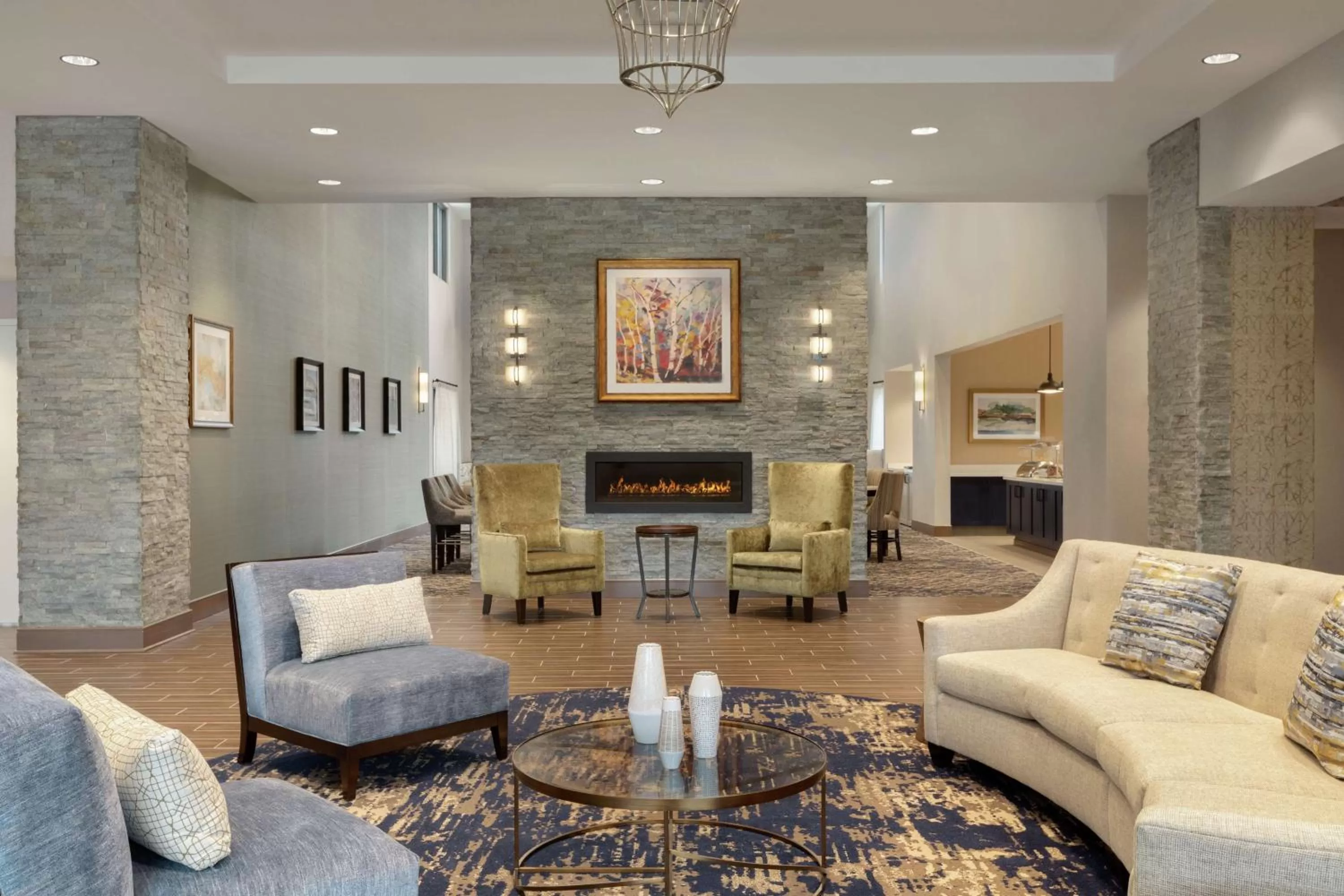 Lobby or reception in Homewood Suites by Hilton Albany Crossgates Mall