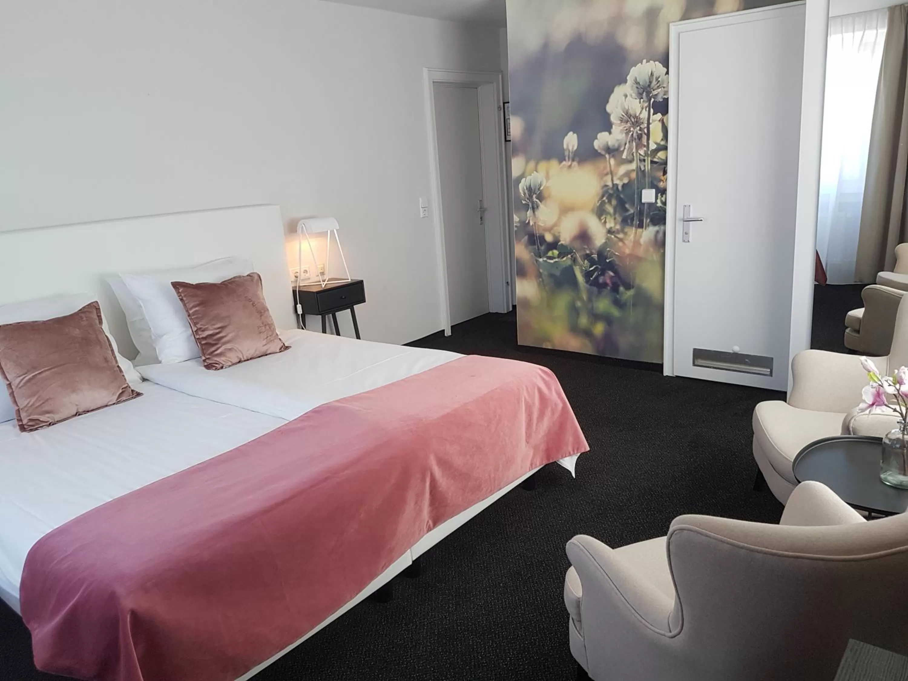 Bed in Hotel Herrloh