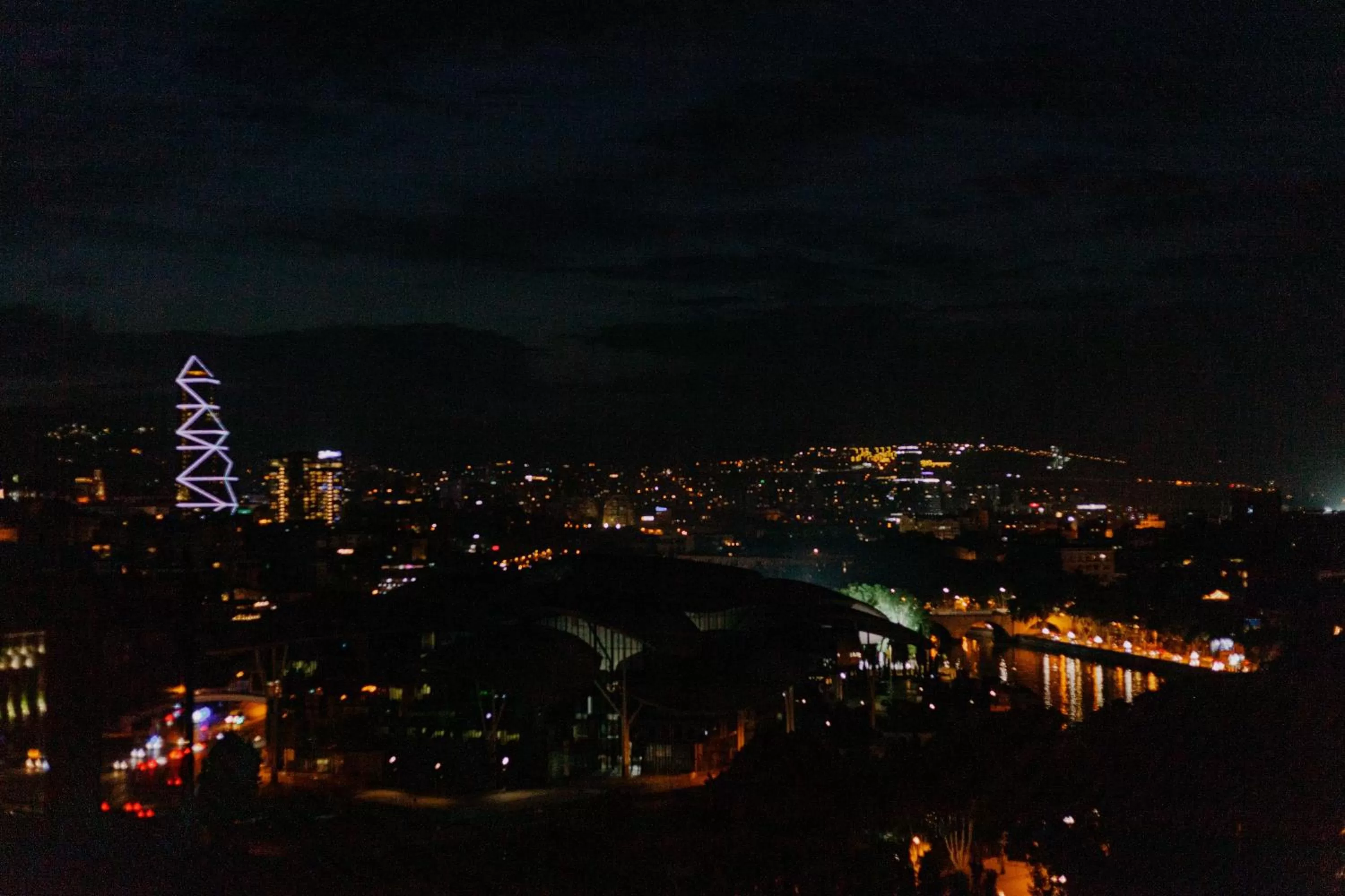 Night, Bird's-eye View in Hotel Marioni