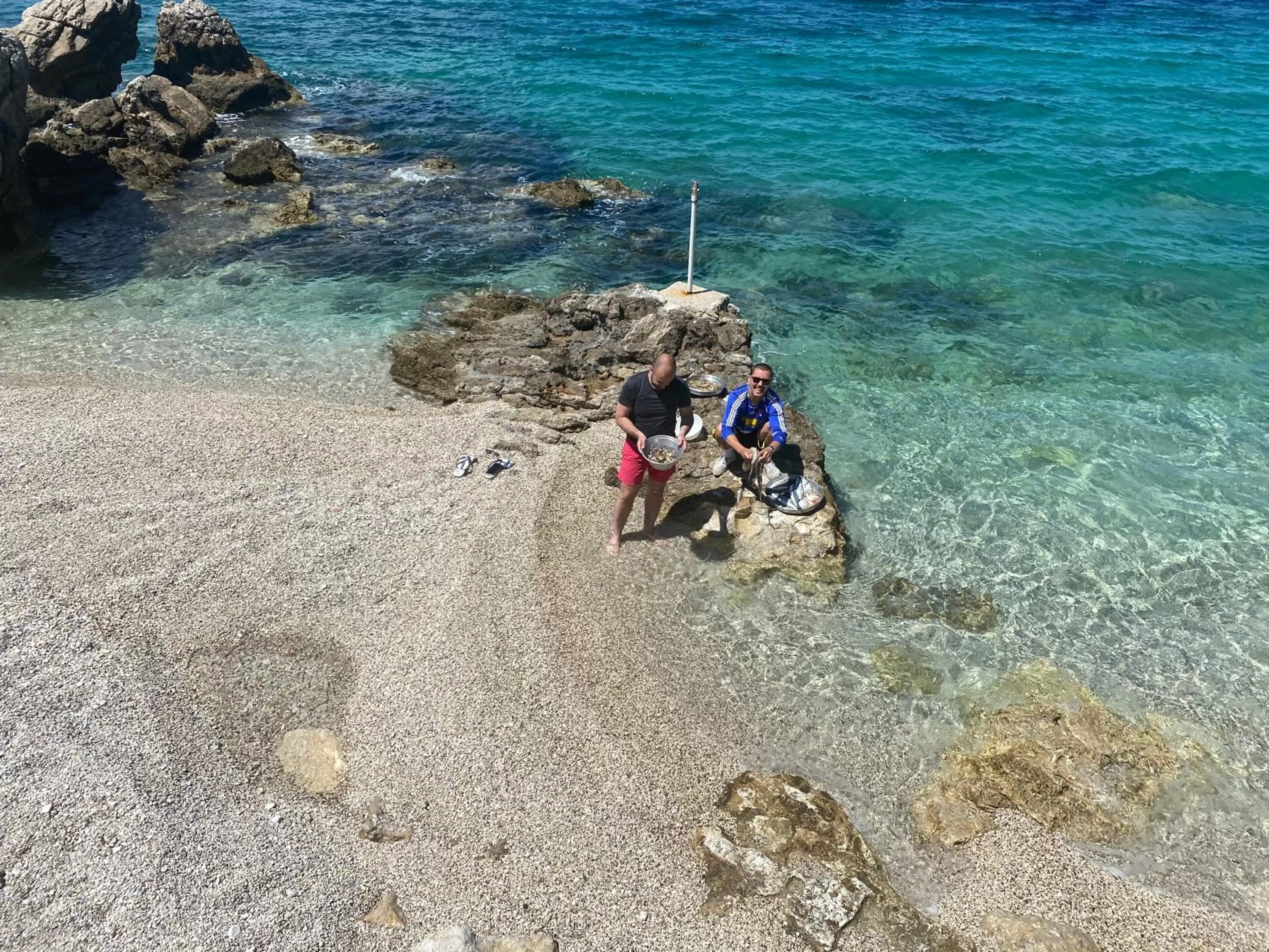 Beach in Vila Rahmi & Veli Dervishaj
