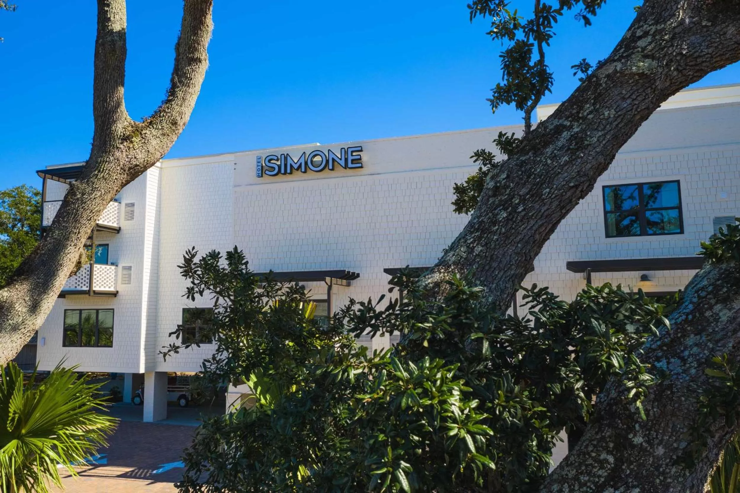 Facade/entrance in Hotel Simone