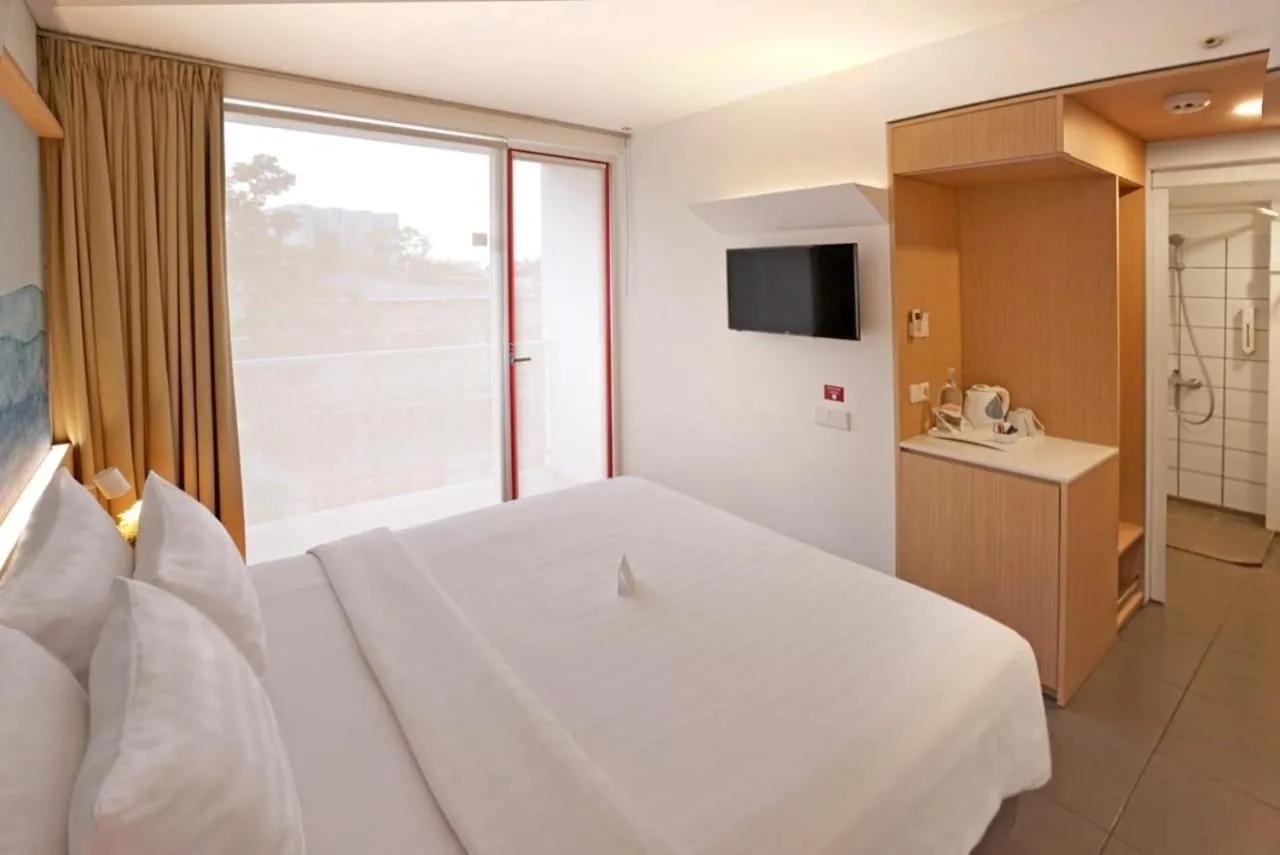 Bed in Malaka Hotel Bandung