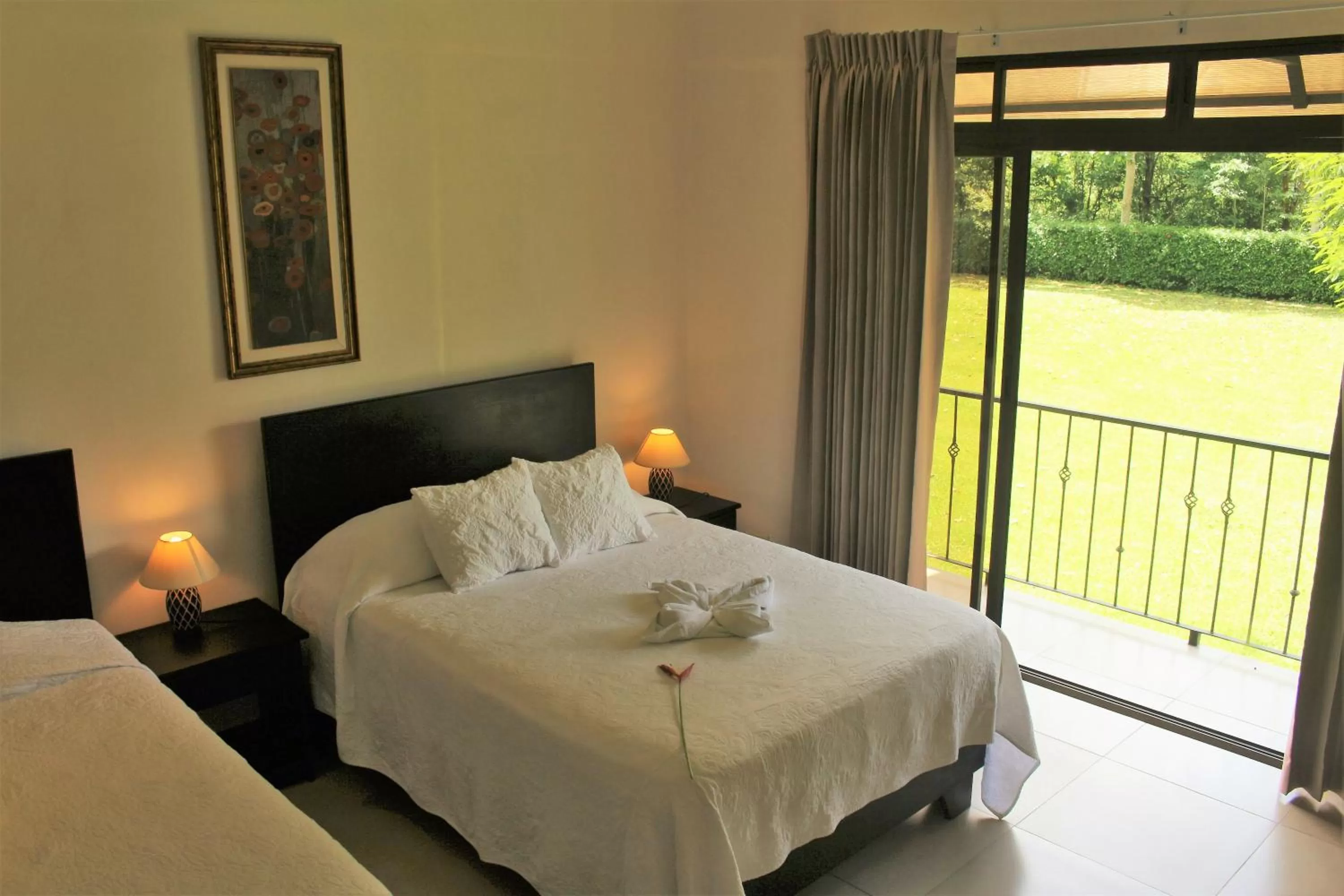 Bed in Cabañas Green House