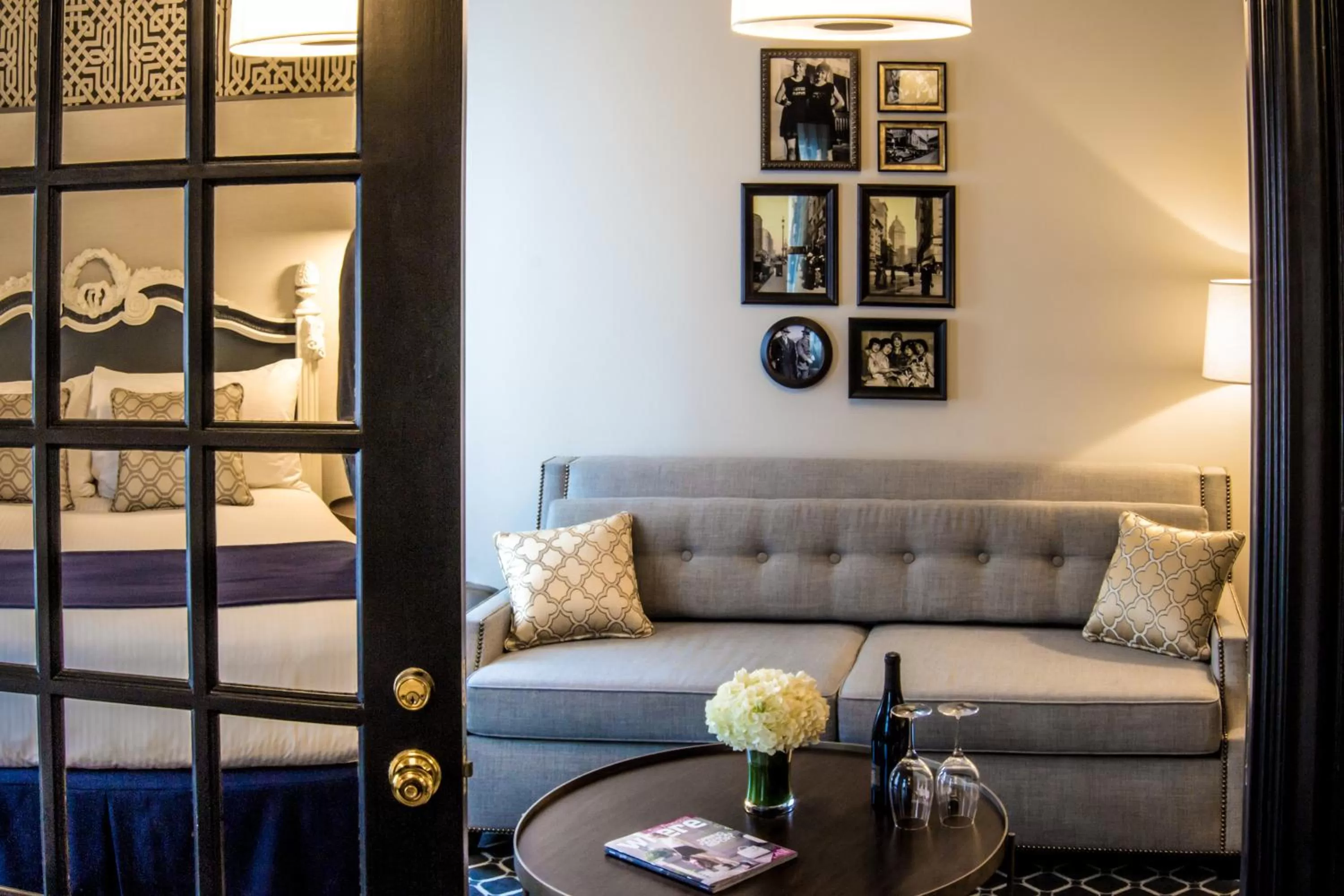 Living room in Warwick San Francisco