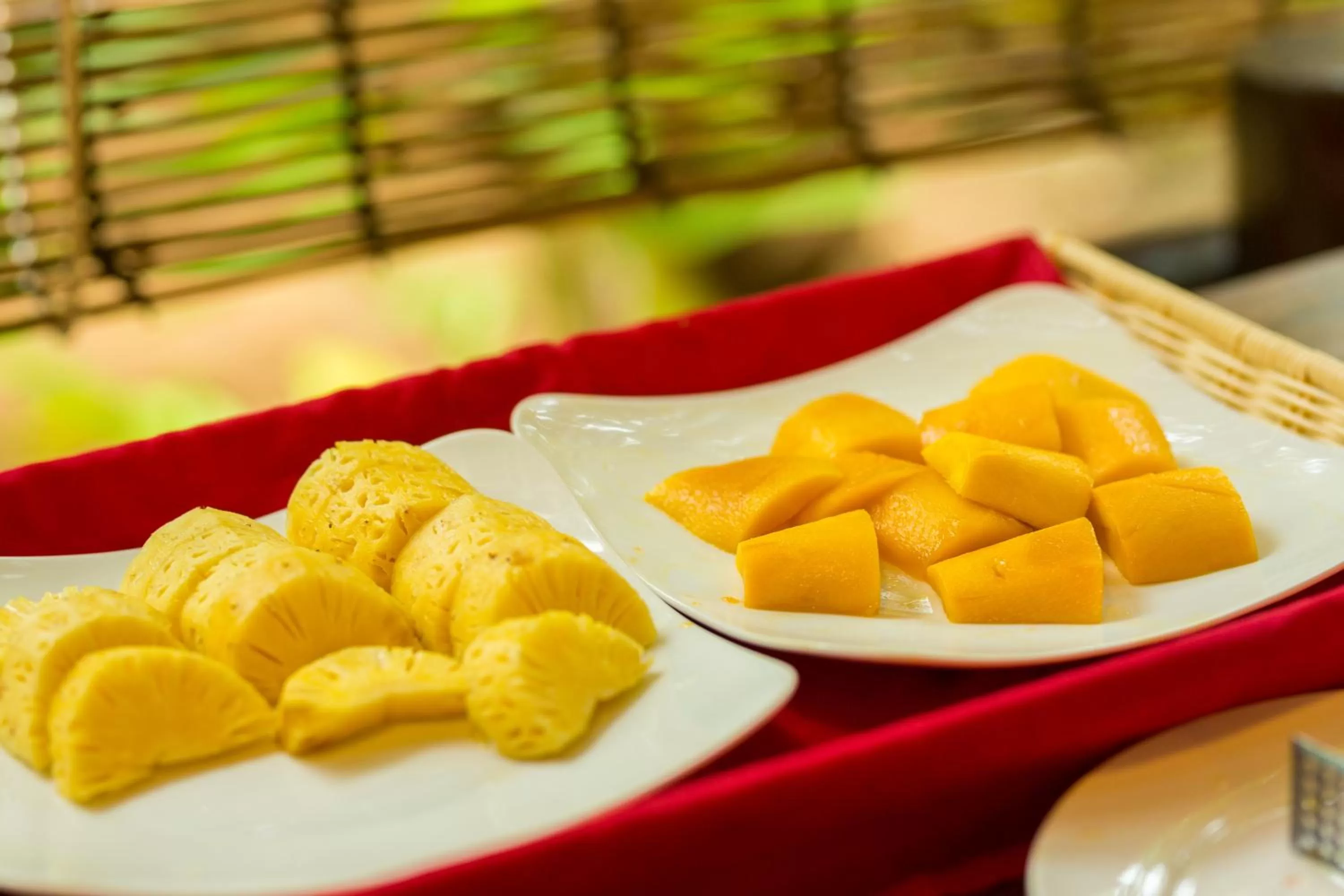 Buffet breakfast in La Niche D'angkor Boutique Hotel