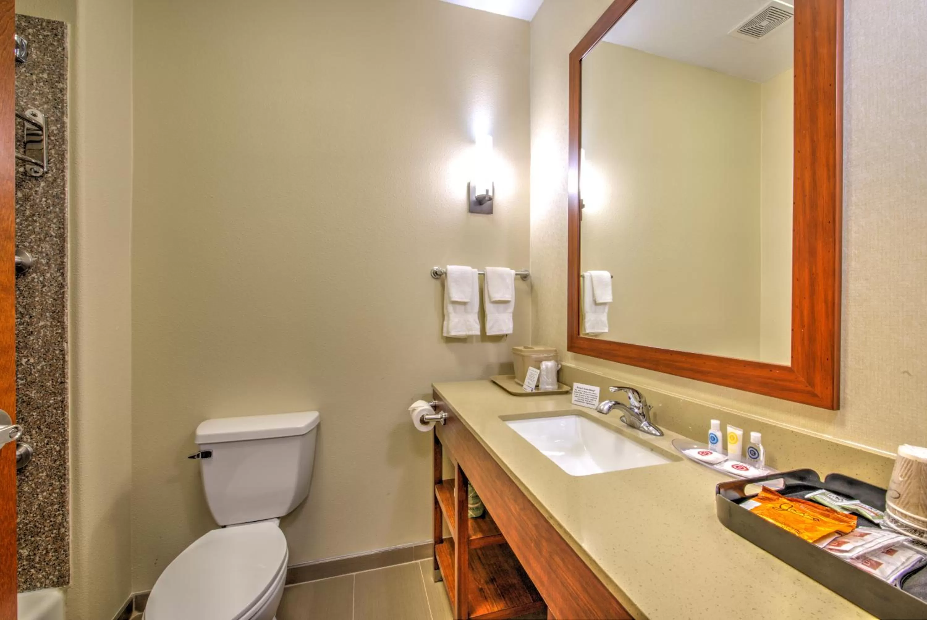Bathroom in Comfort Suites Tomball Medical Center