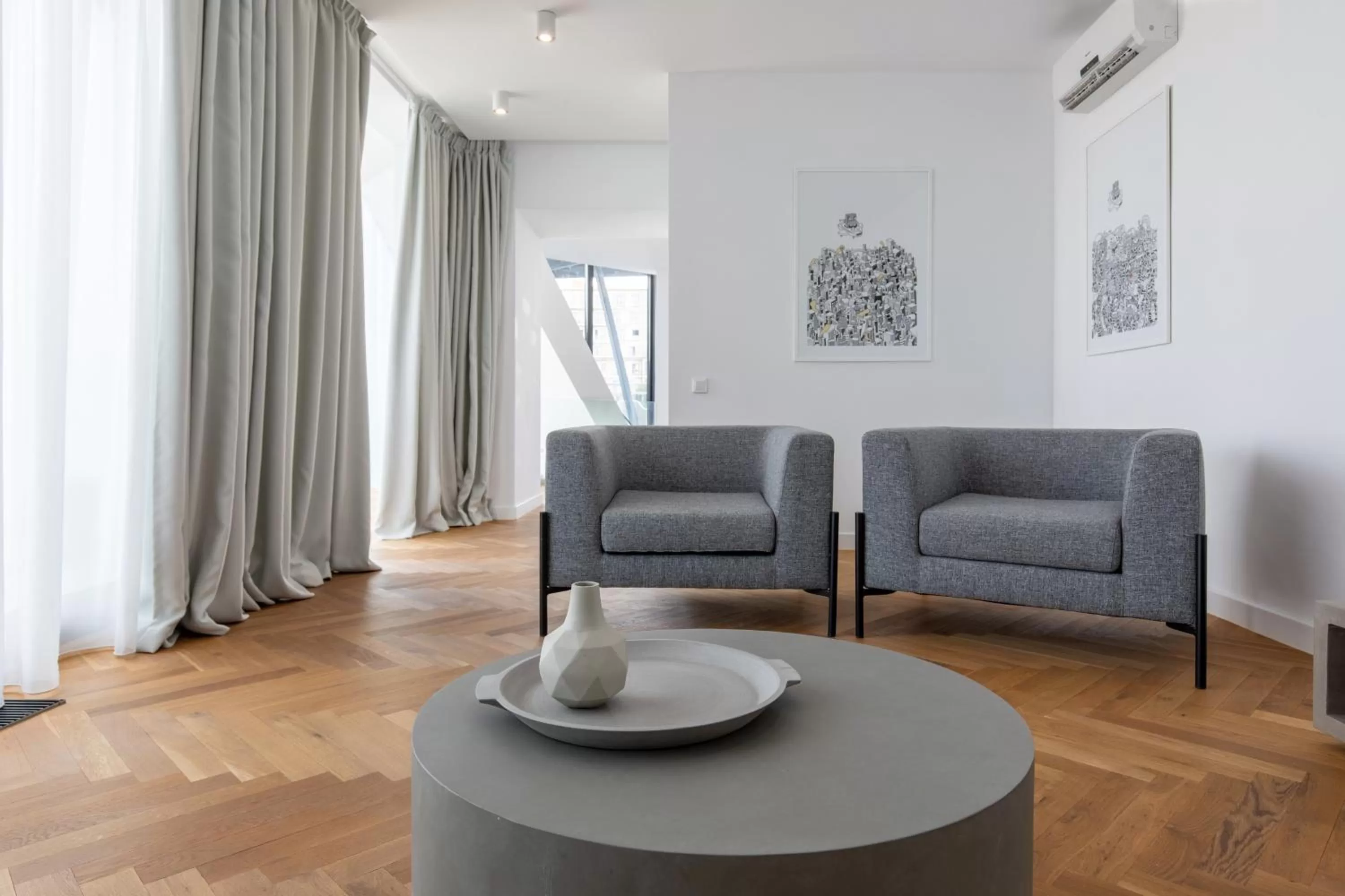 Living room in Aparthotel Blend City Center