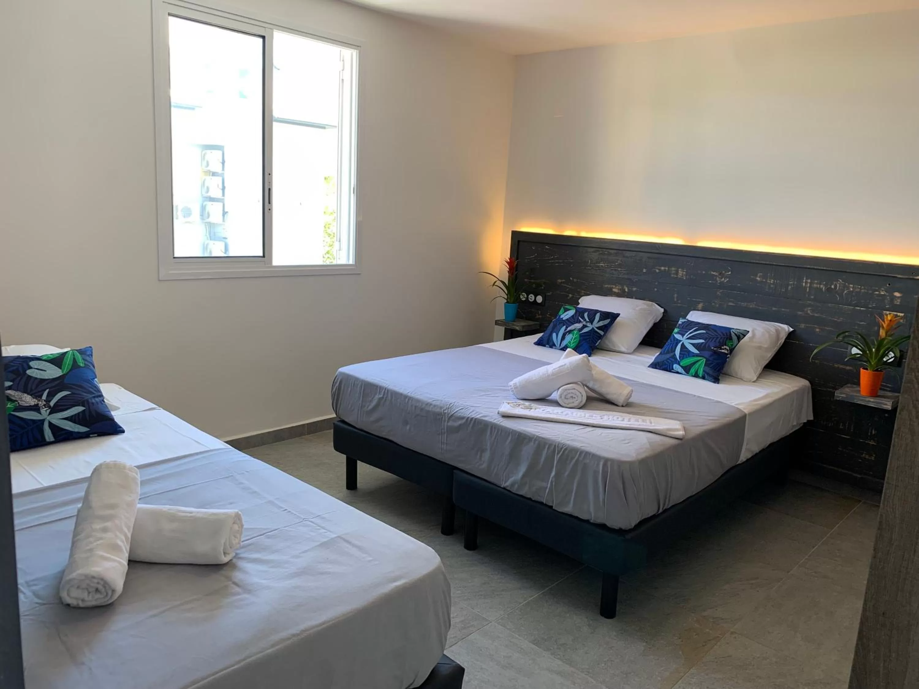 Bed in Karaibes Residence